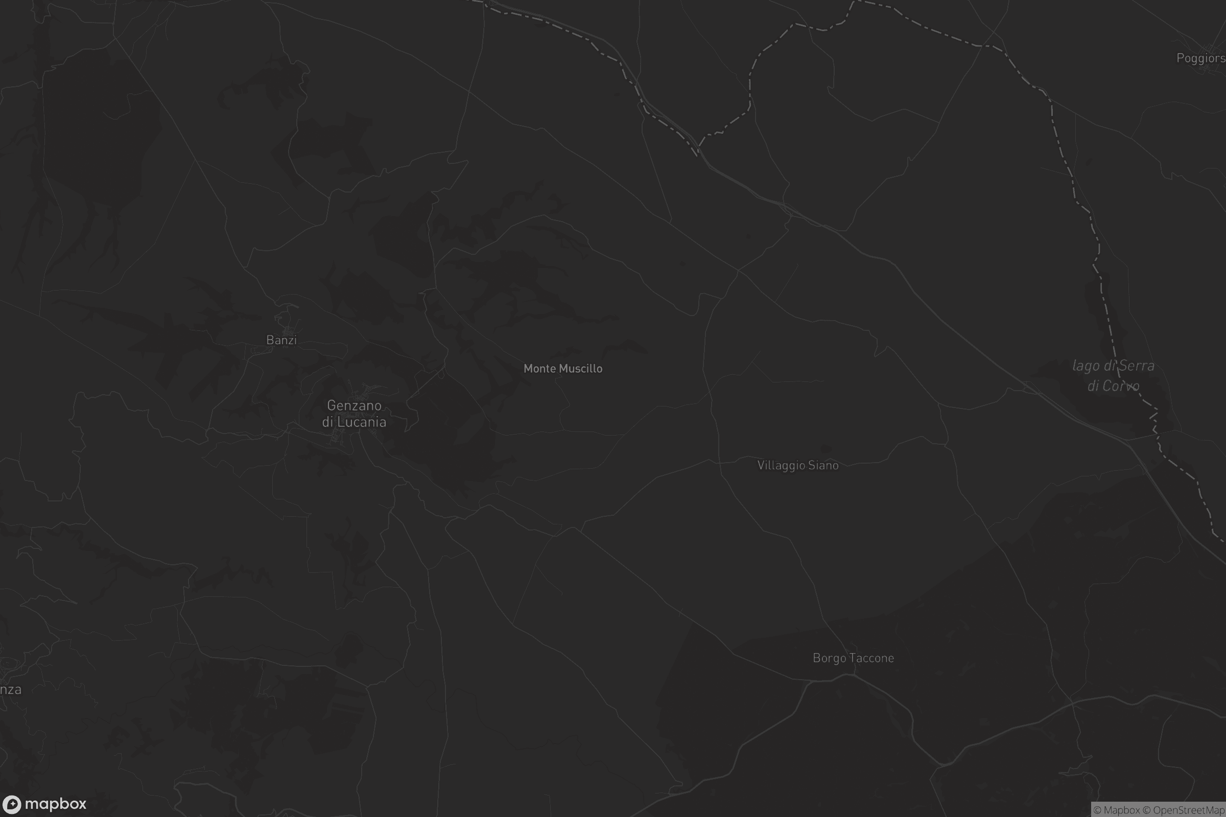 Mappa di Genzano di Lucania