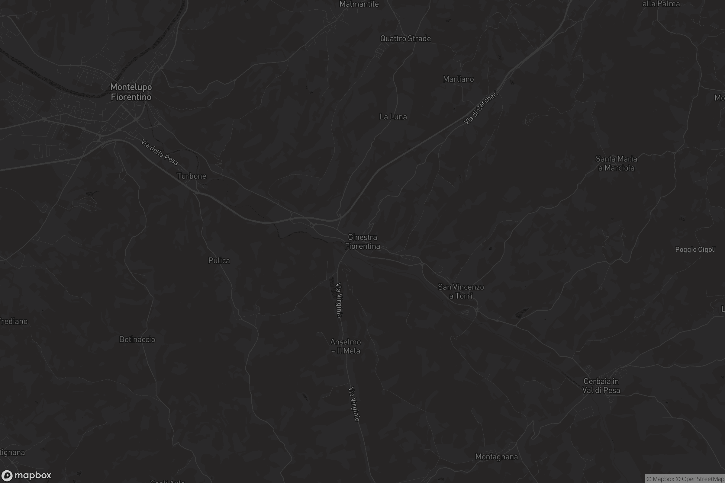 Mappa di Ginestra Fiorentina