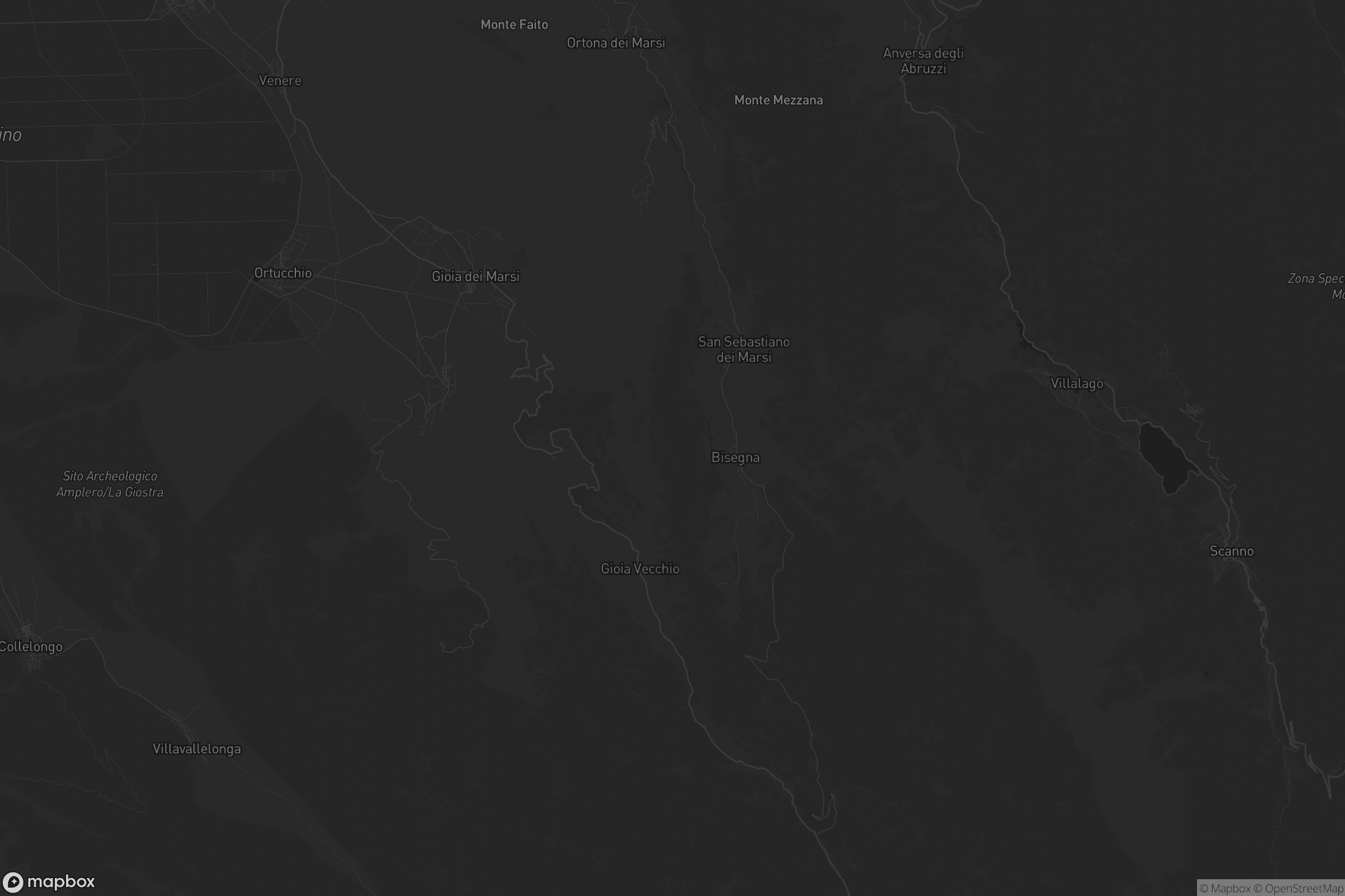 Mappa di Gioia dei Marsi