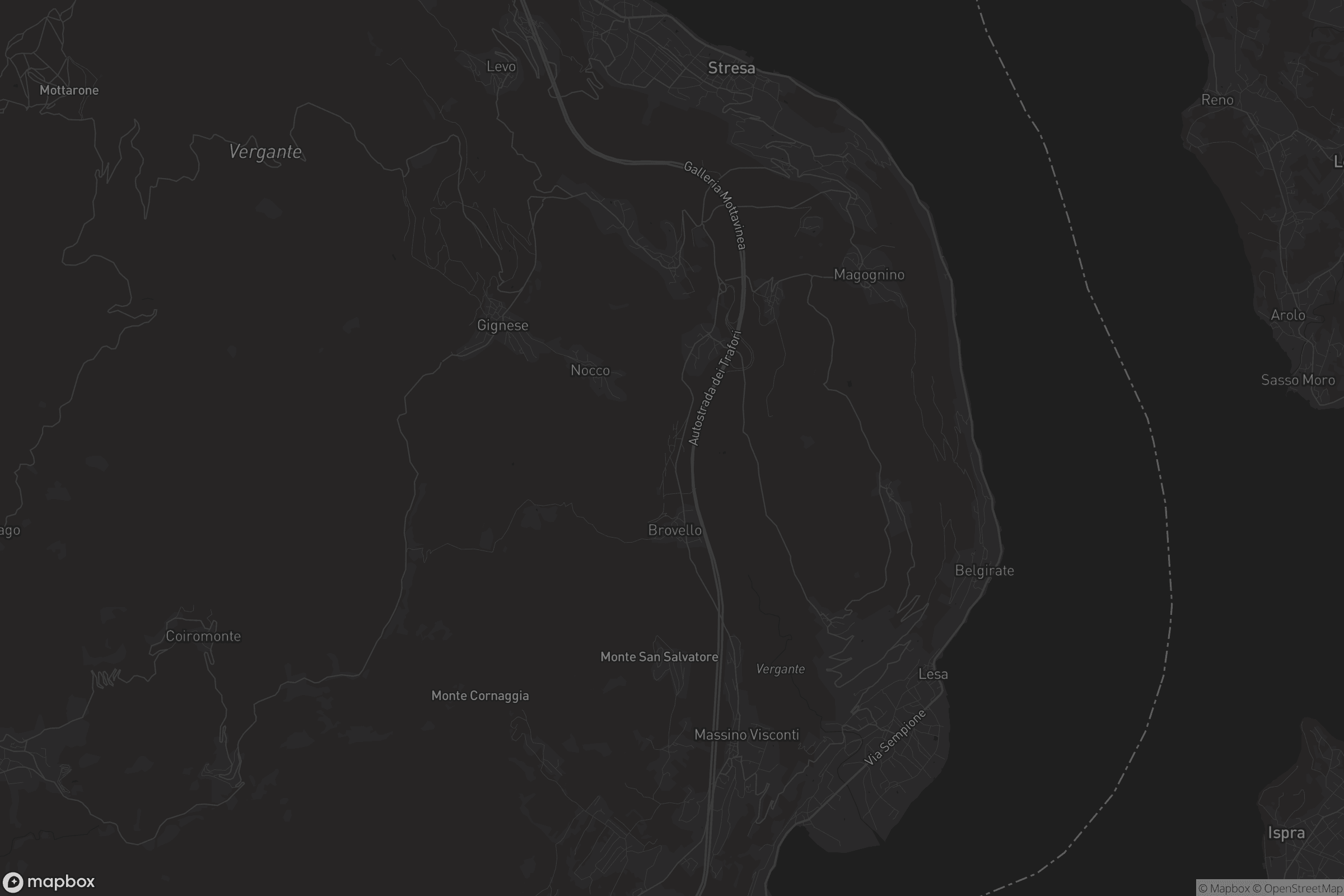 Mappa di Graglia Piana