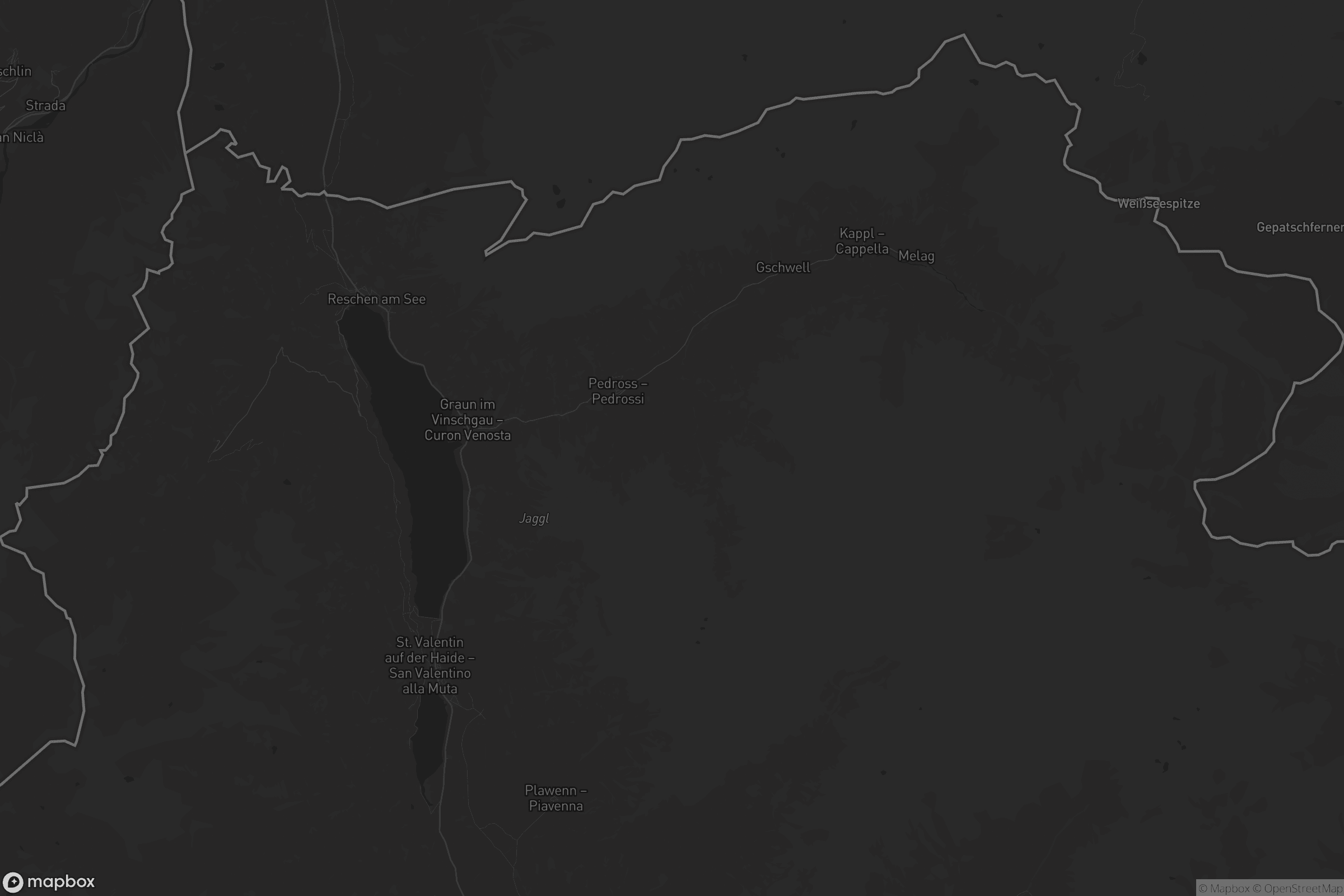 Mappa di Graun - Curon Venosta