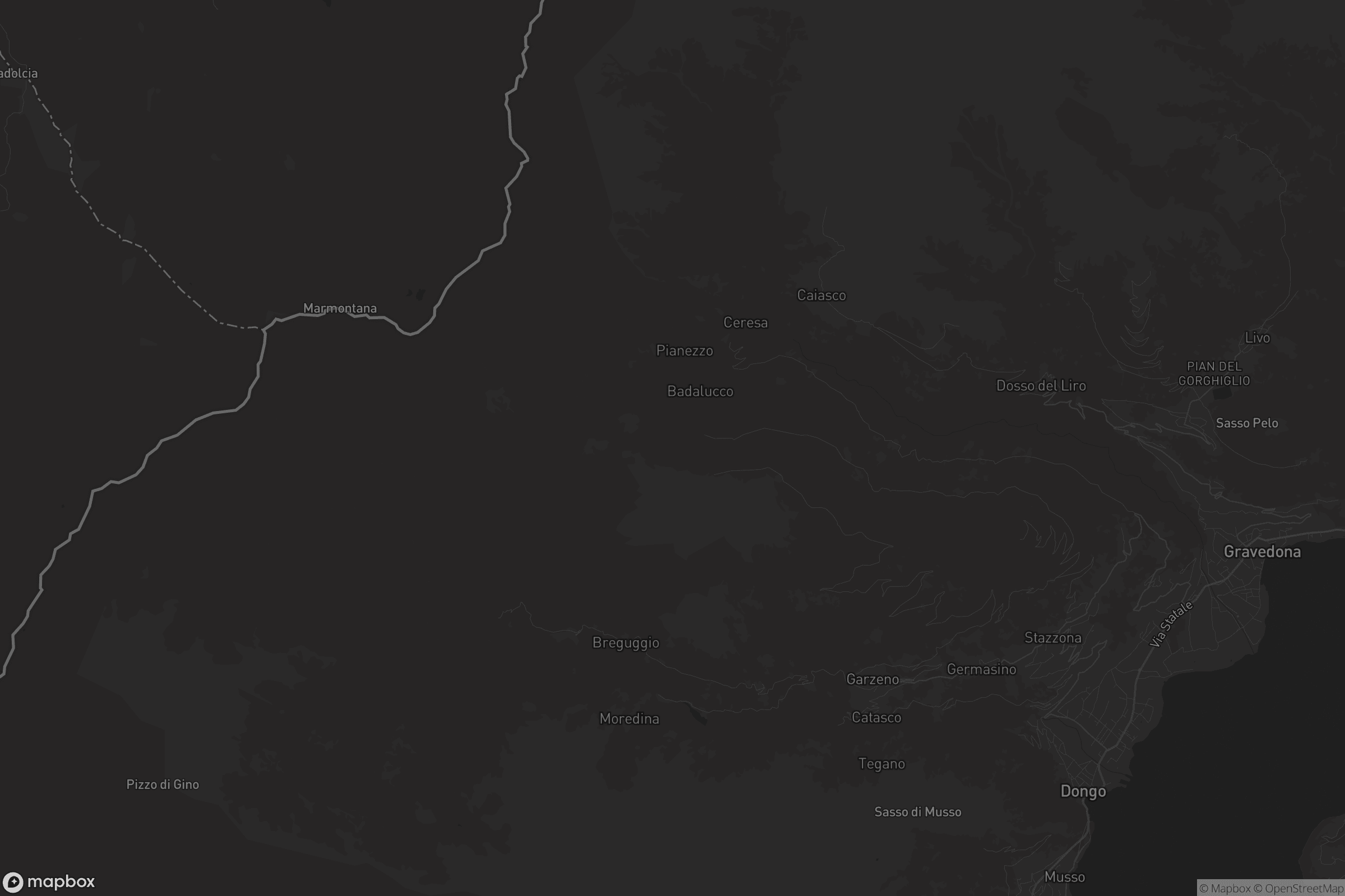Mappa di Gravedona ed Uniti