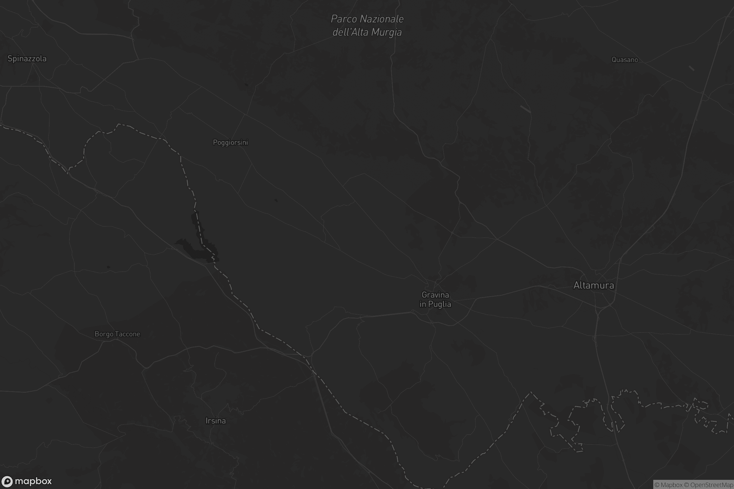 Mappa di Gravina in Puglia