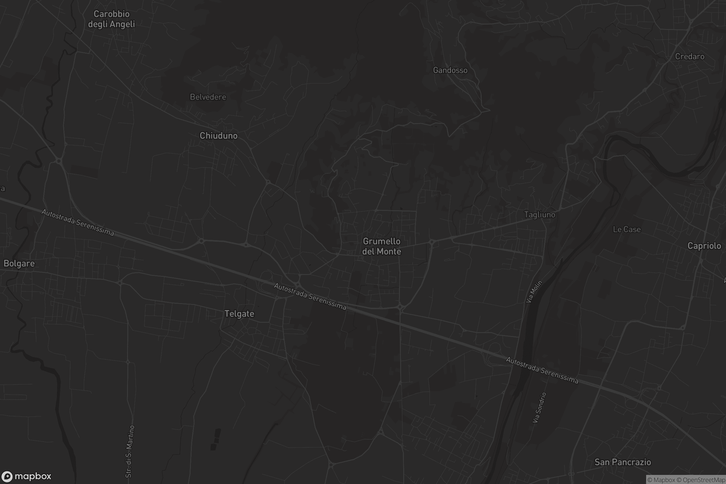 Mappa di Grumello del Monte