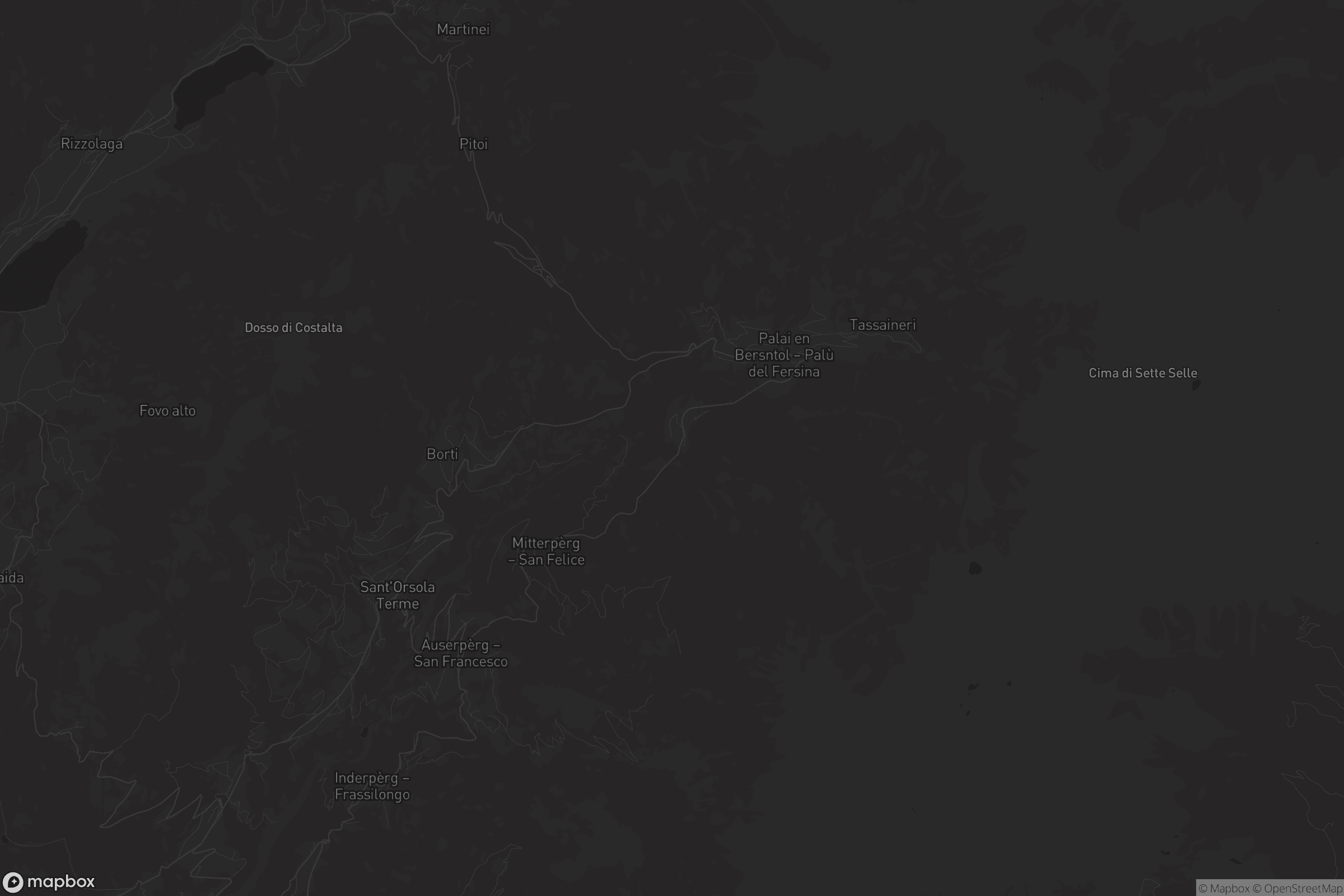 Mappa di Inderpèrg - San Felice