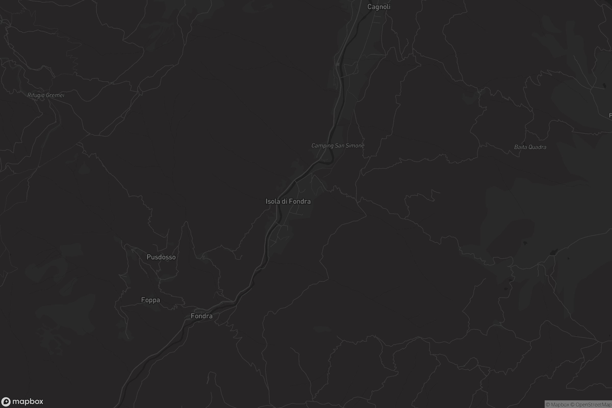 Mappa di Isola di Fondra