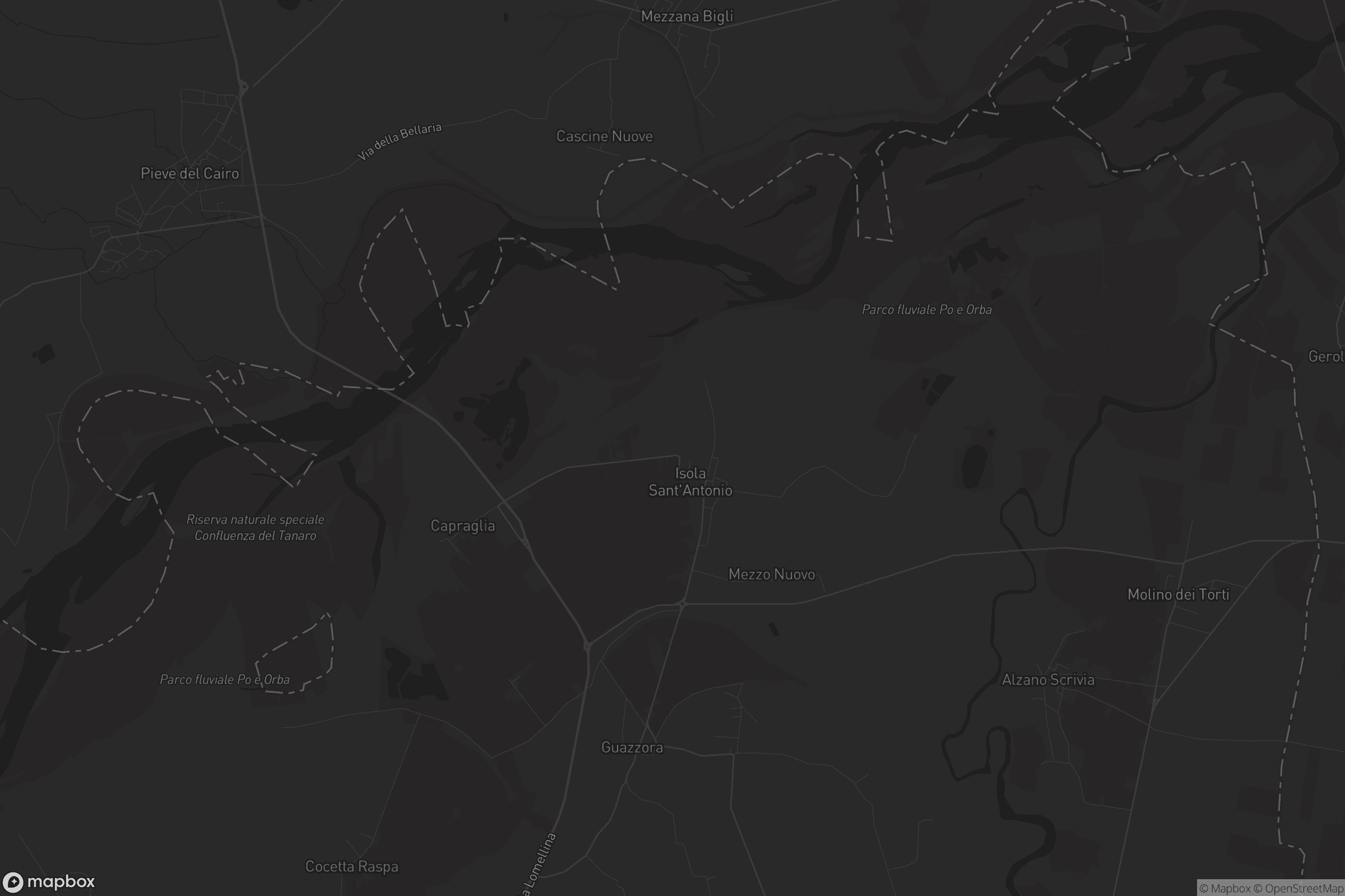 Mappa di Isola Sant'Antonio