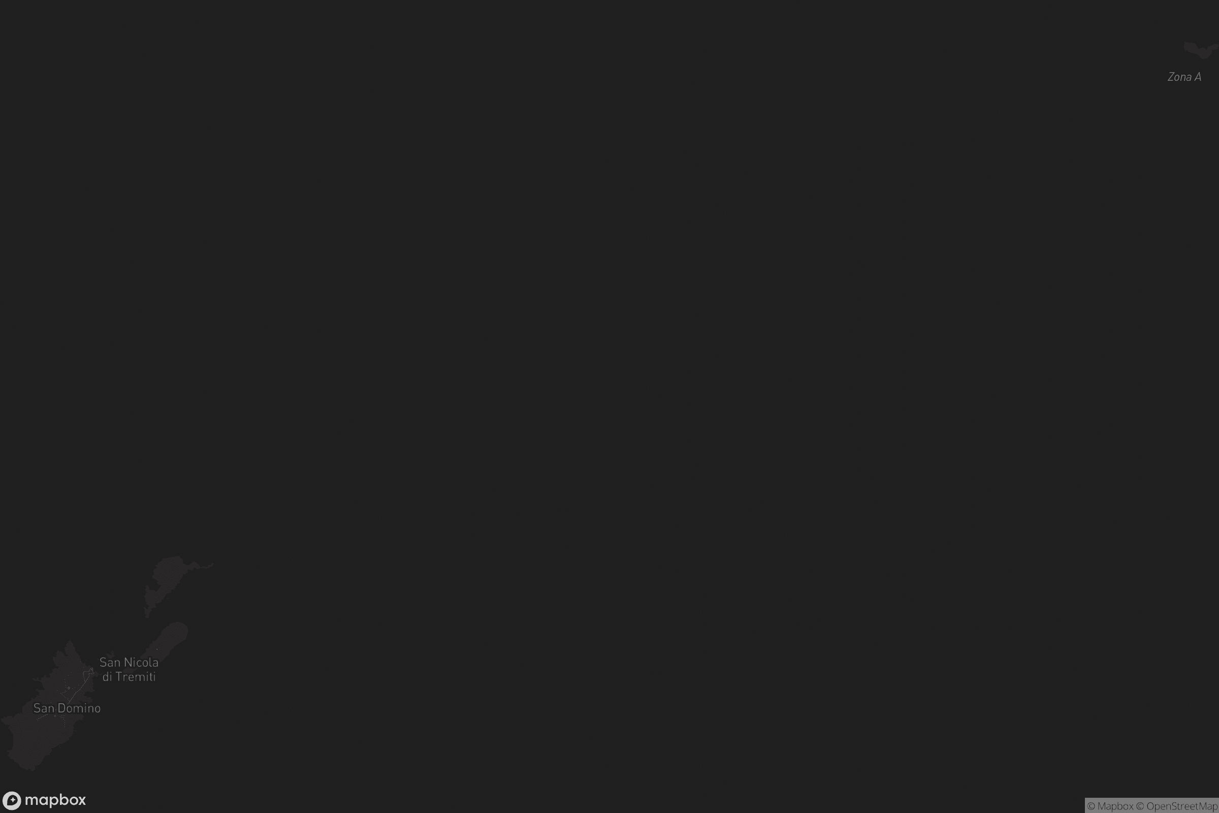 Mappa di Isole Tremiti