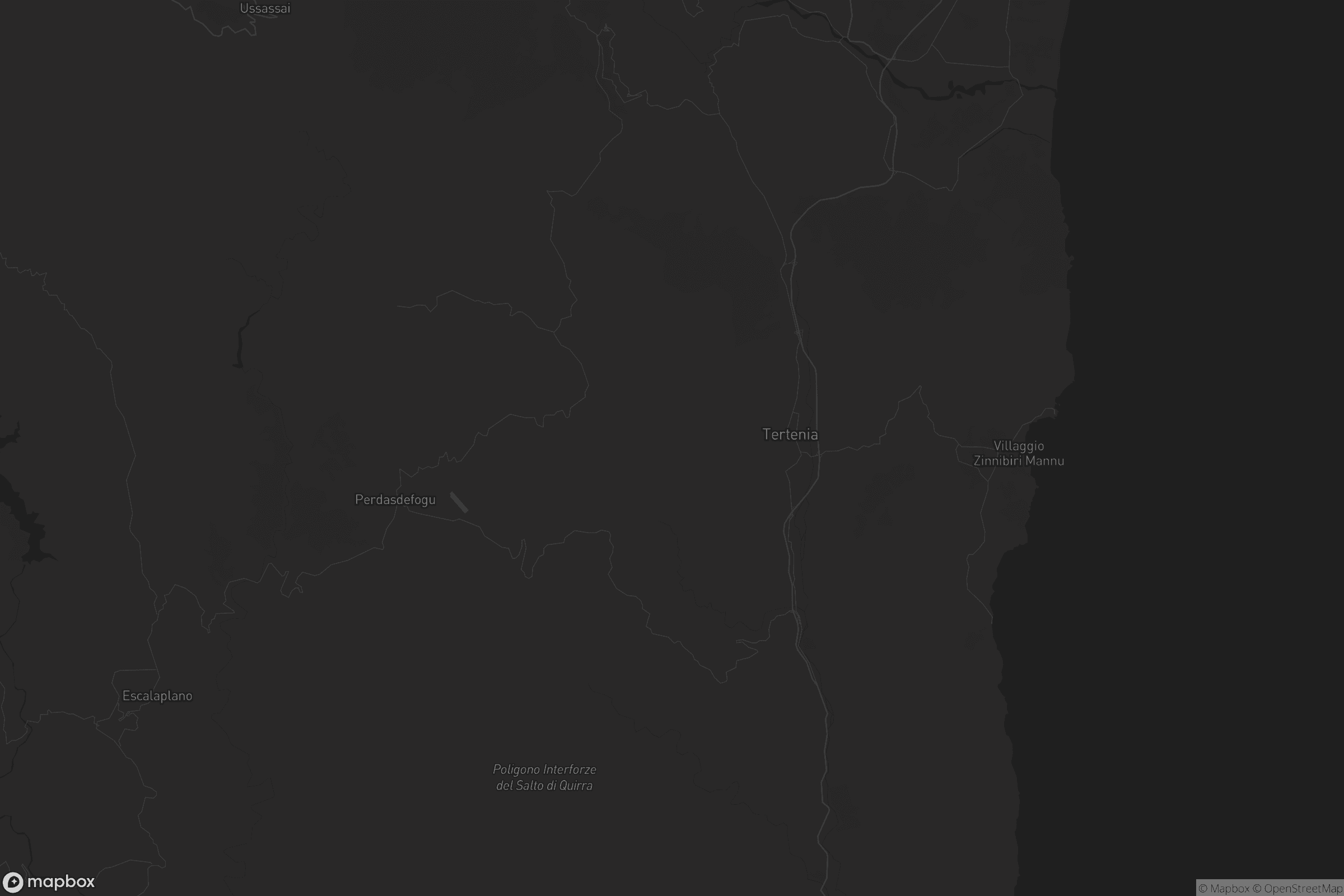 Mappa di Jersu/Jerzu