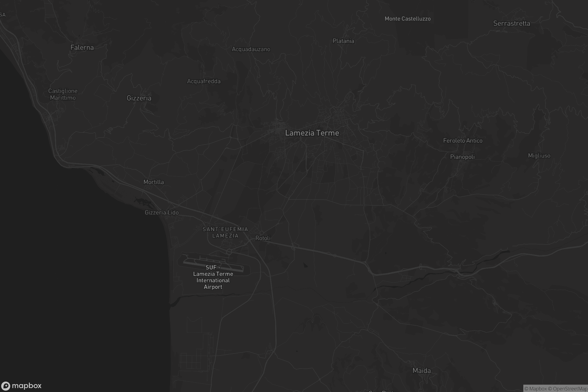 Mappa di Lamezia Terme