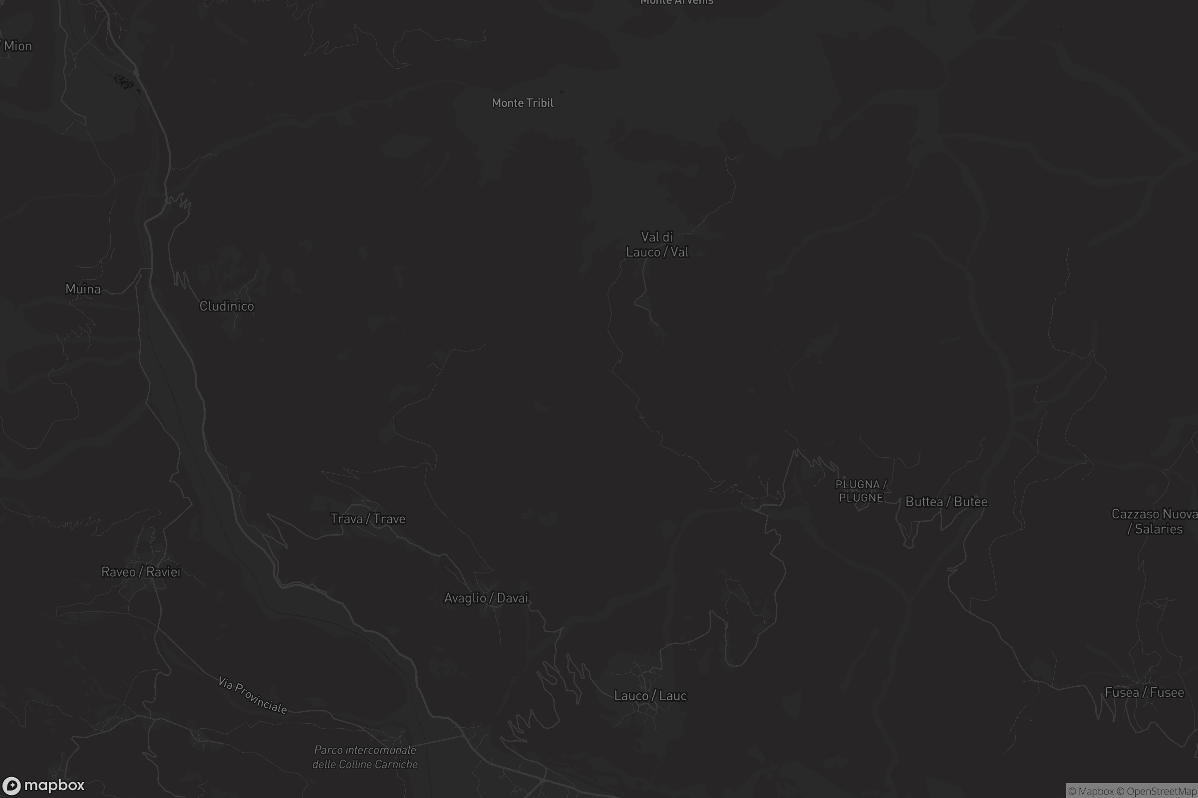 Mappa di Lauco / Lauc