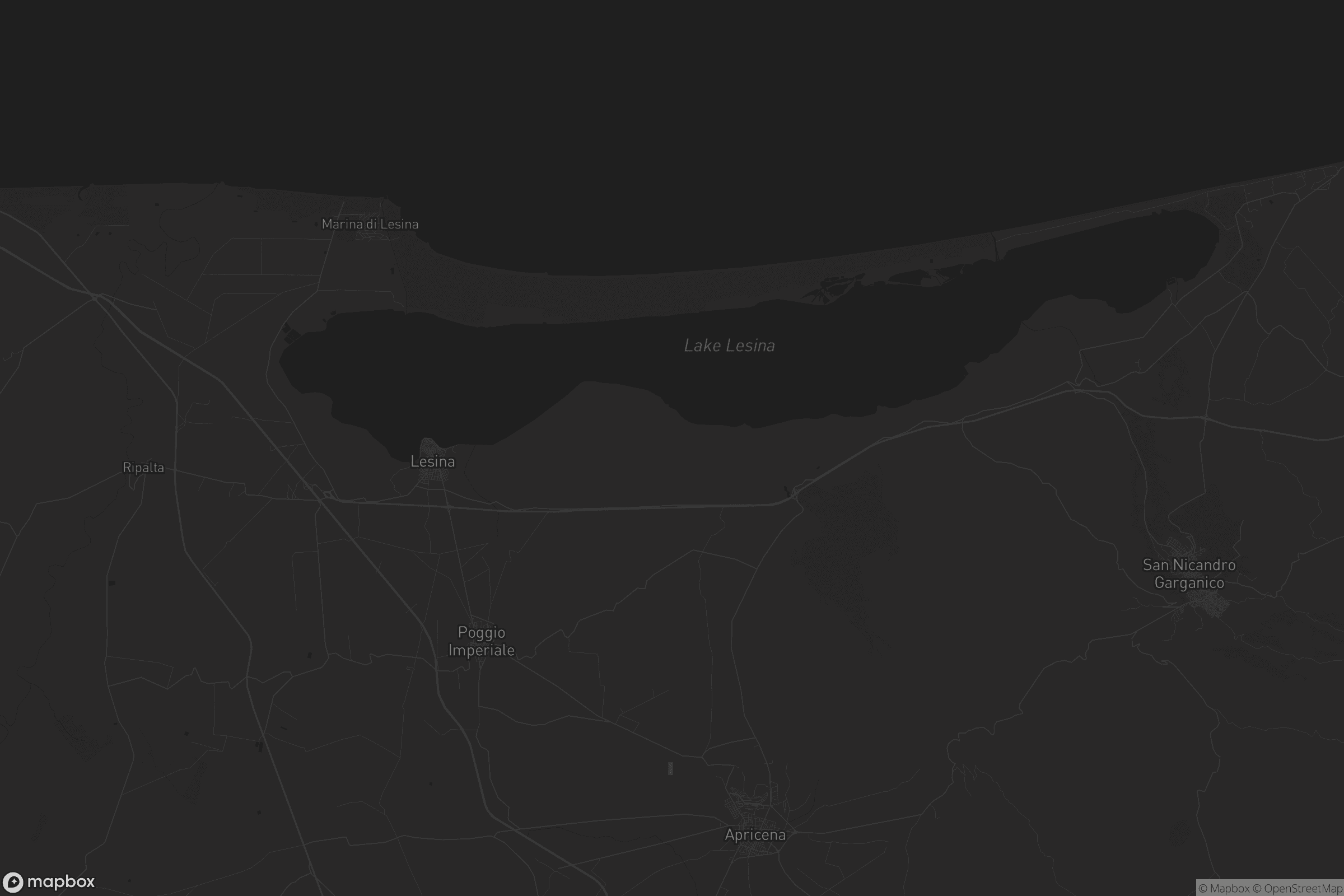 Mappa di Lesina