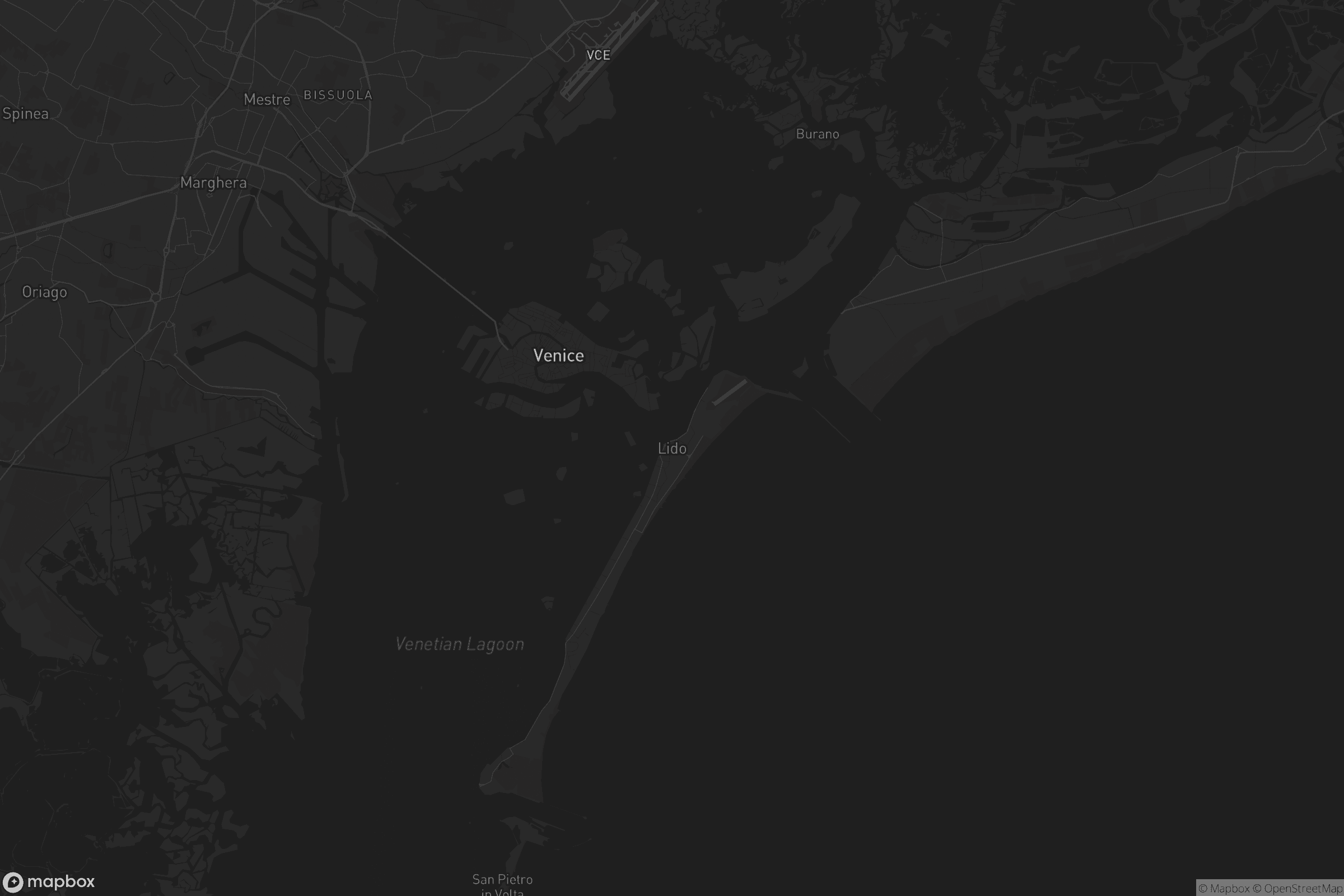 Mappa di Lido