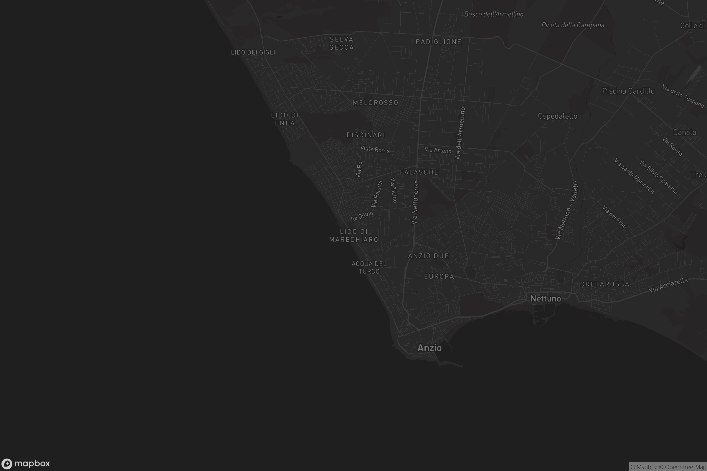 Mappa di Lido di Marechiaro