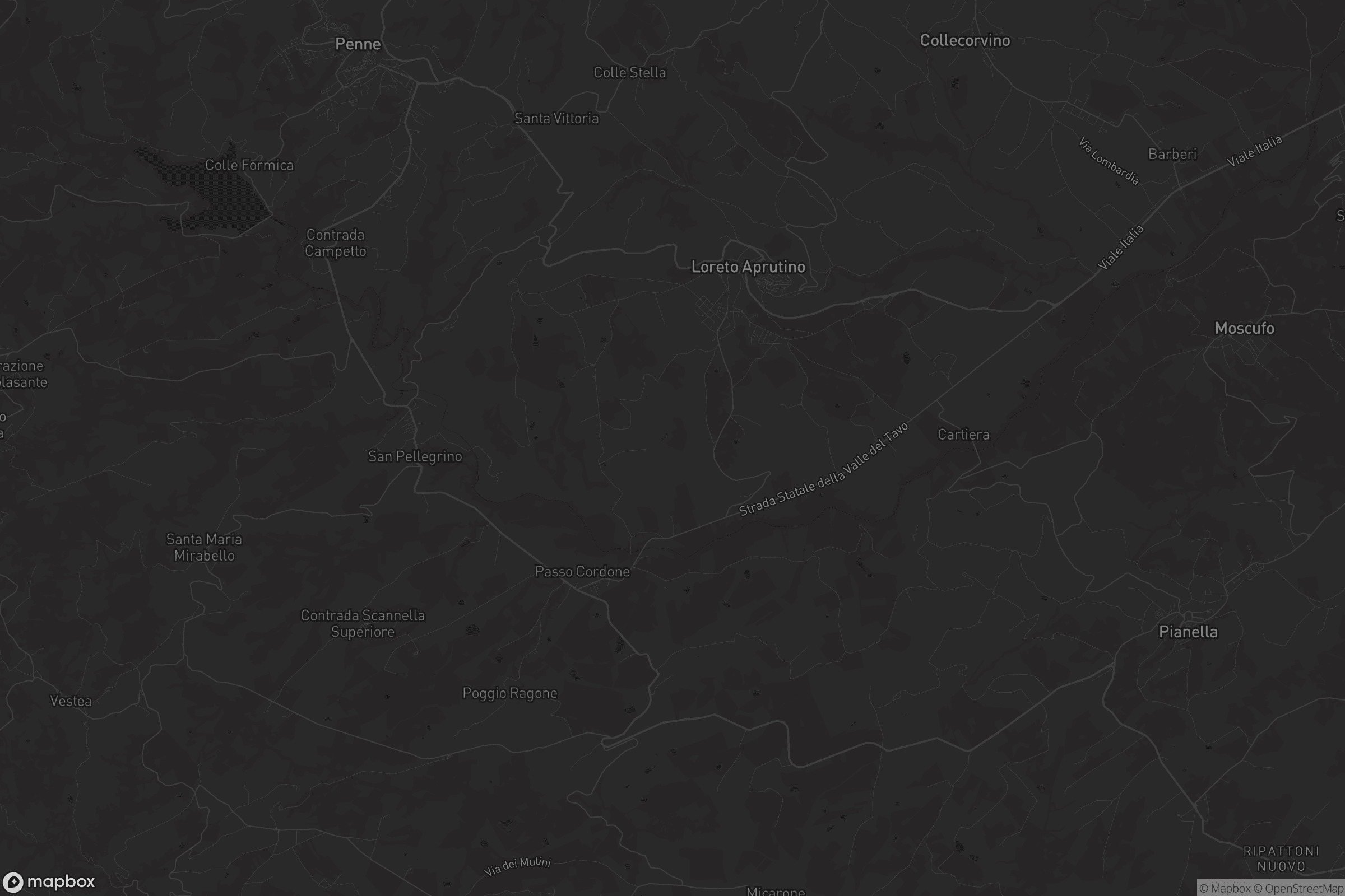 Mappa di Loreto Aprutino