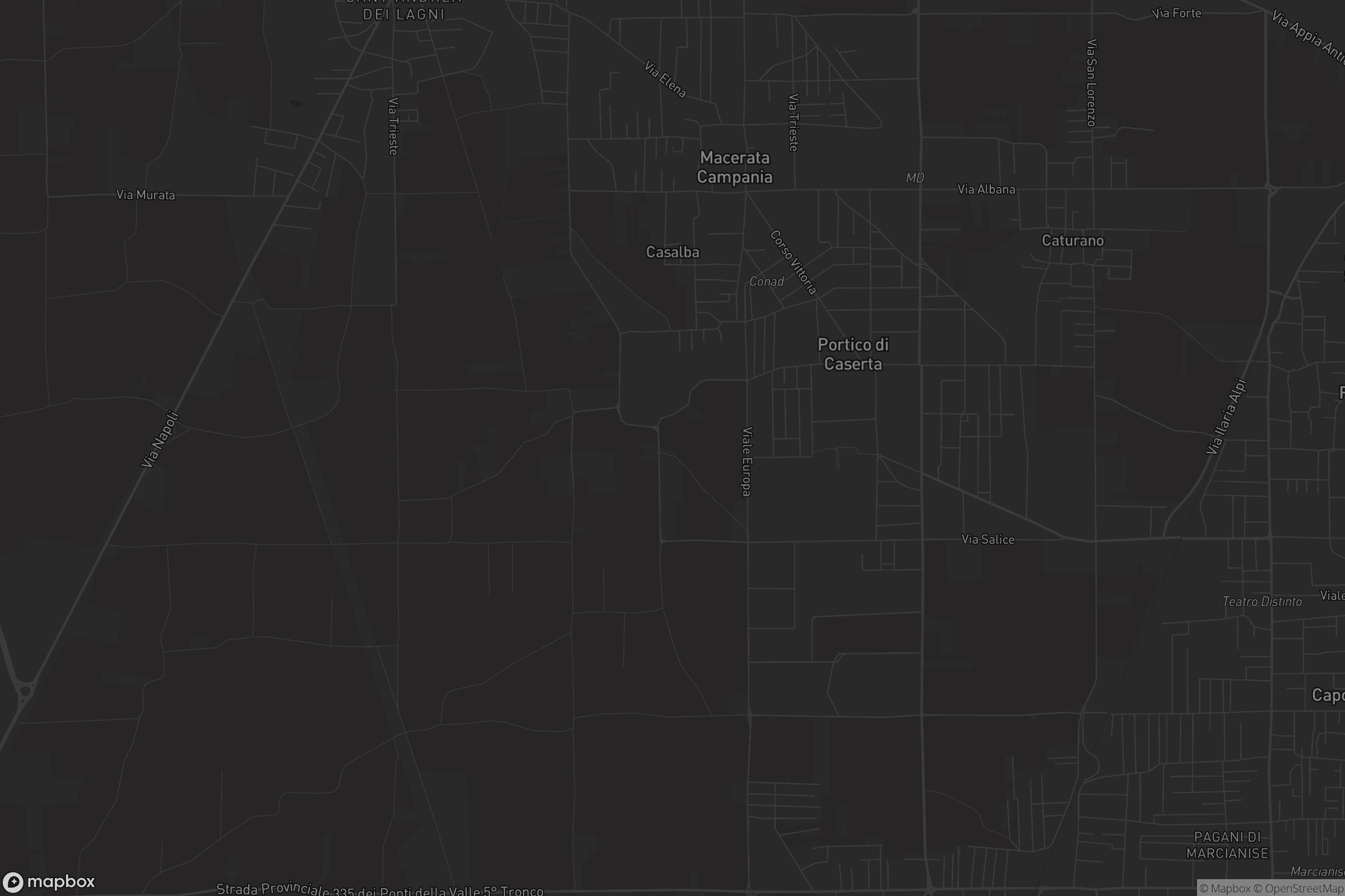 Mappa di Macerata Campania