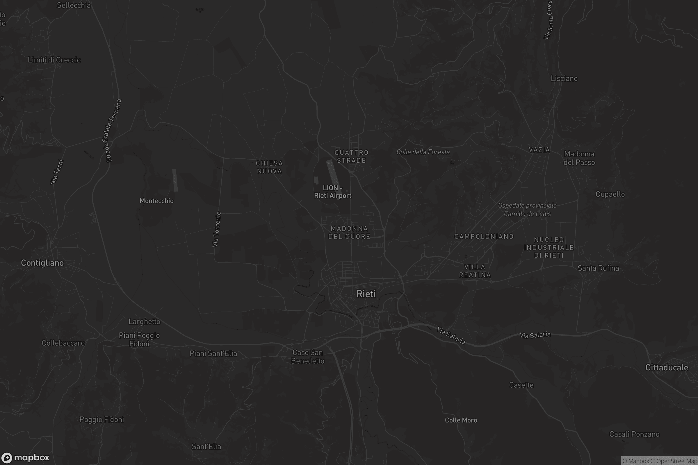 Mappa di Madonna del Cuore