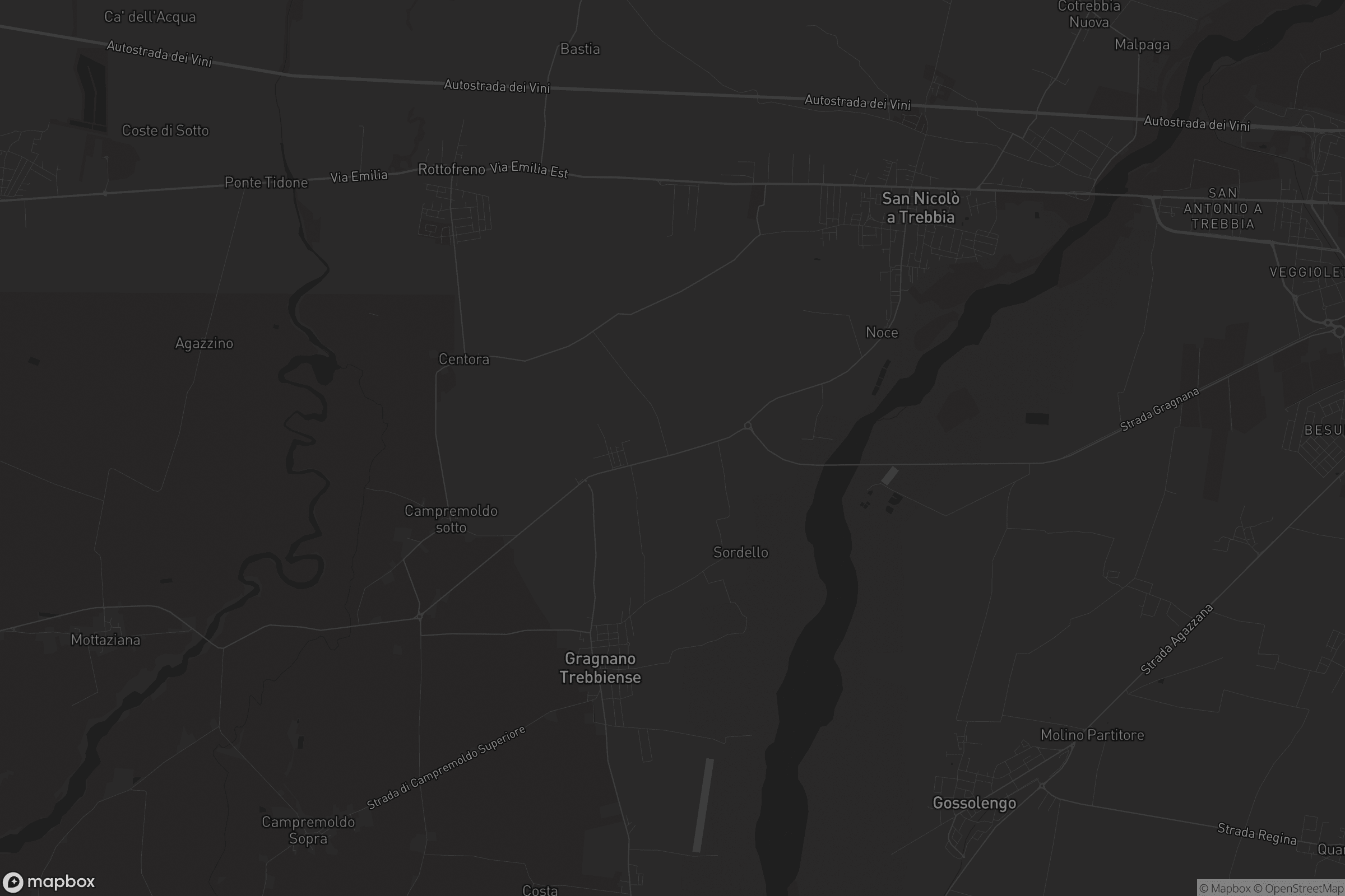 Mappa di Madonna del Pilastro