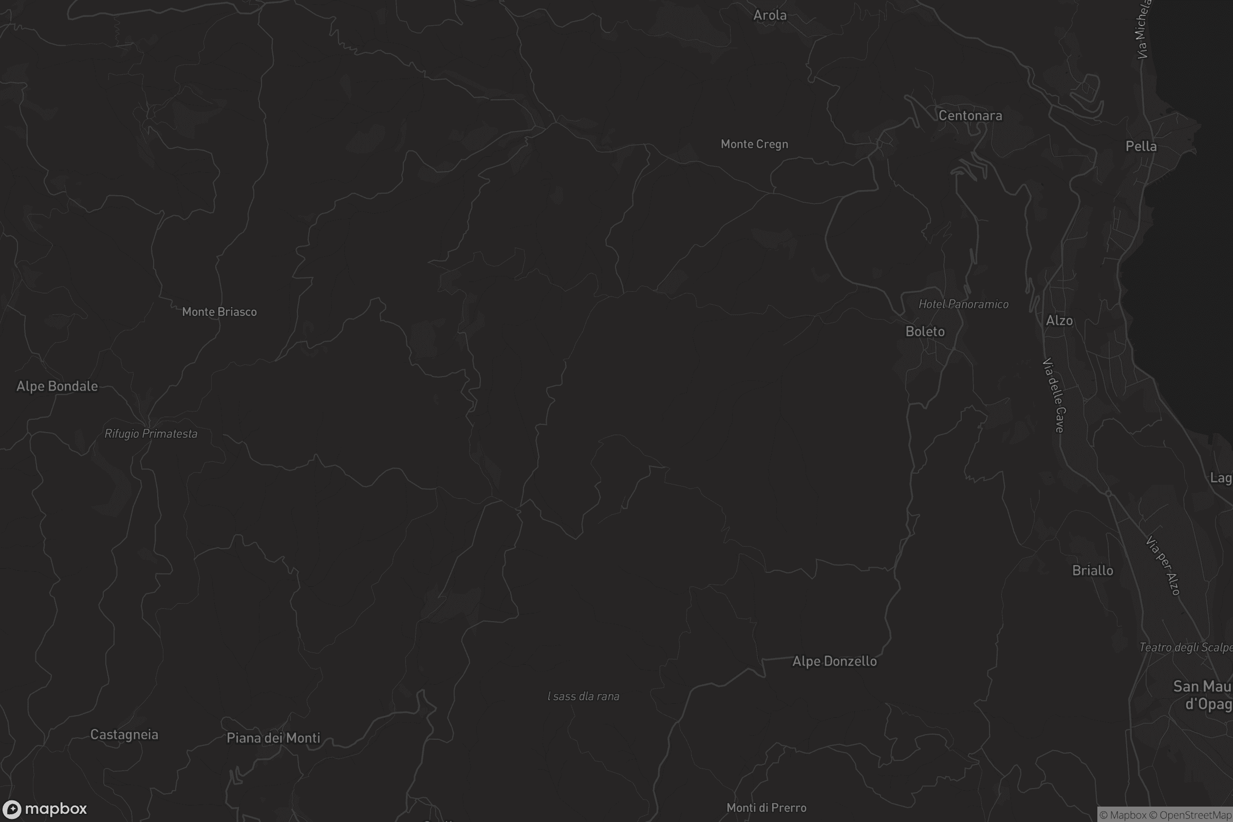 Mappa di Madonna del Sasso