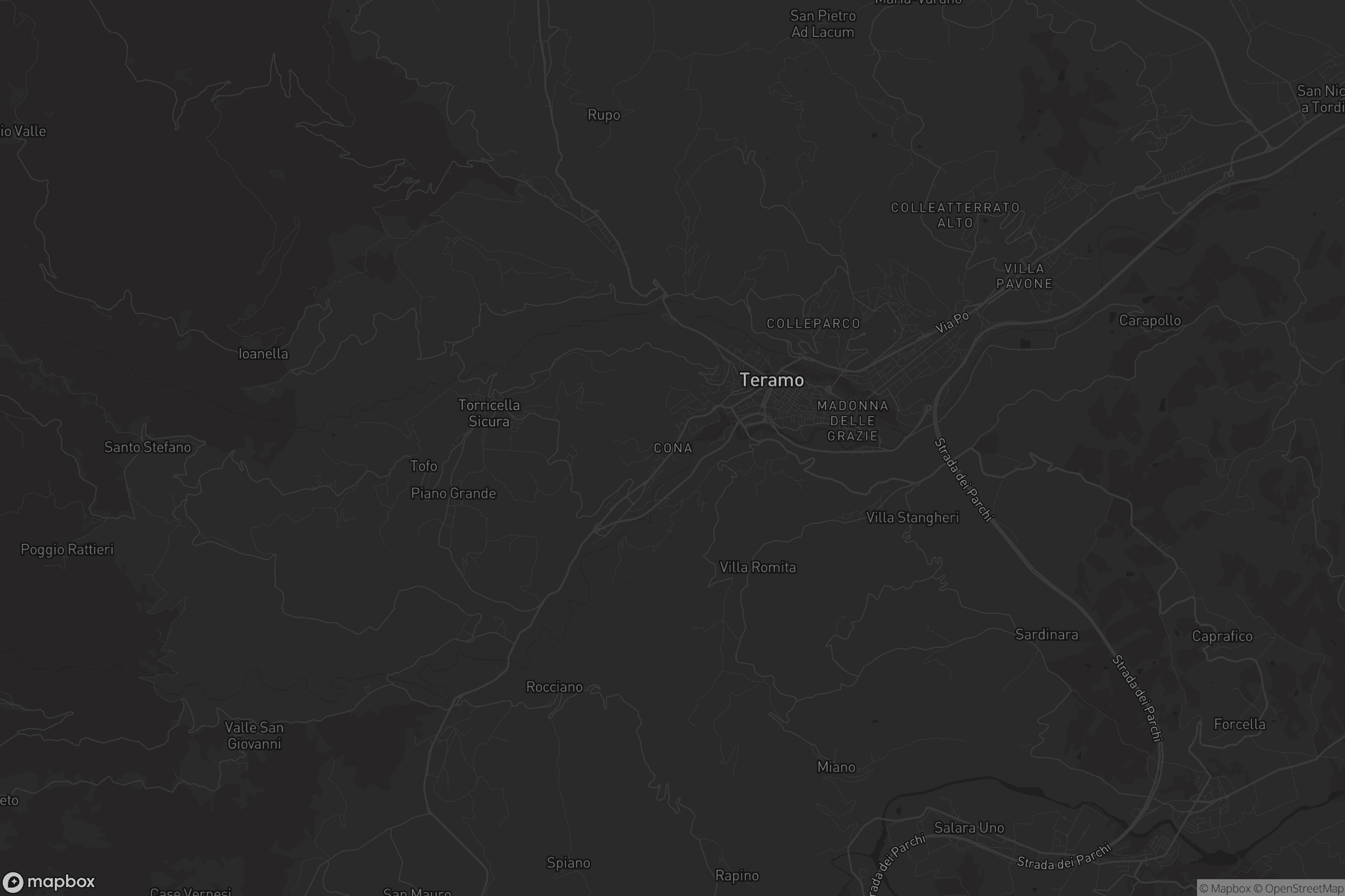 Mappa di Madonna della Cona