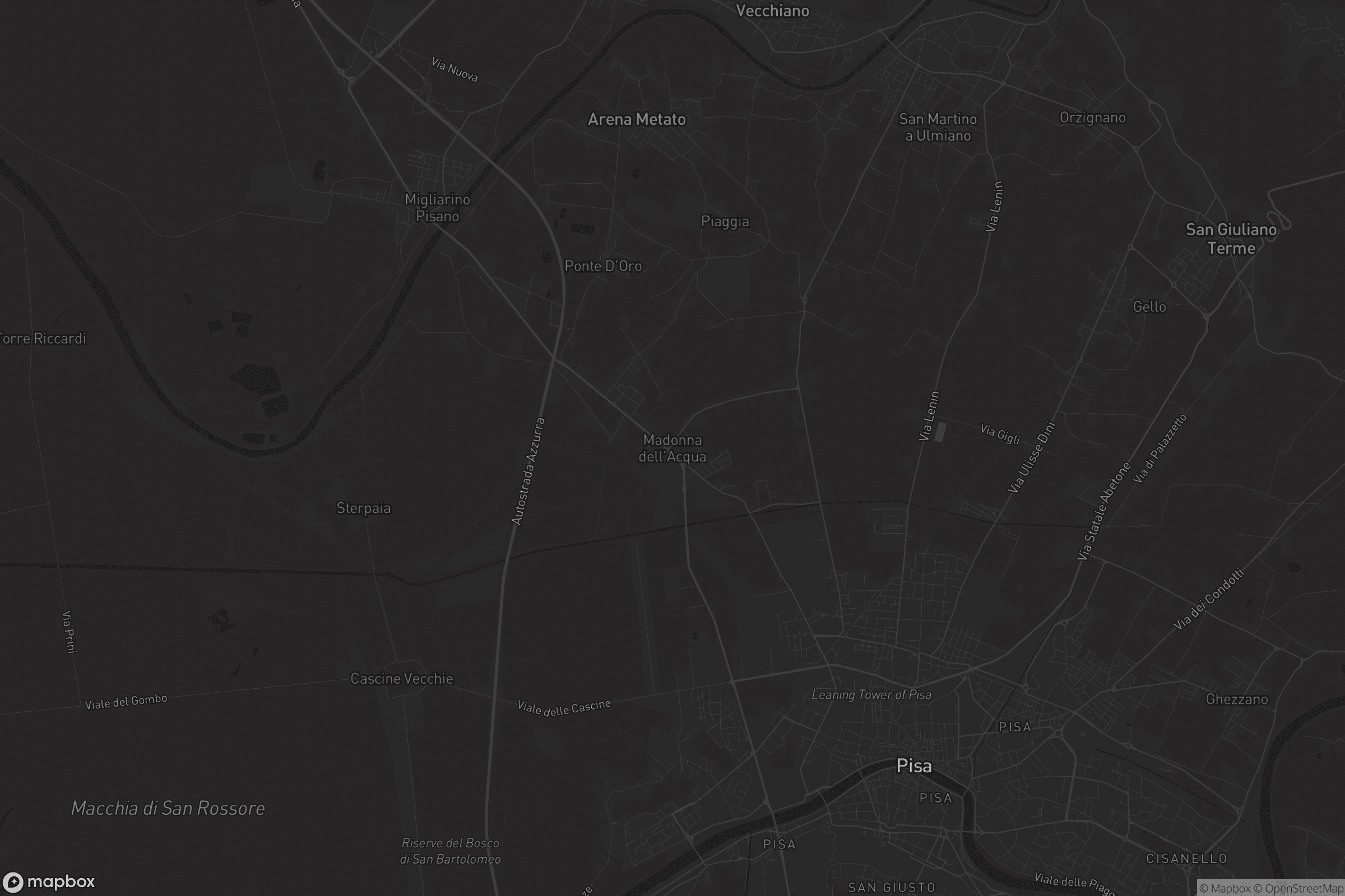 Mappa di Madonna dell'Acqua