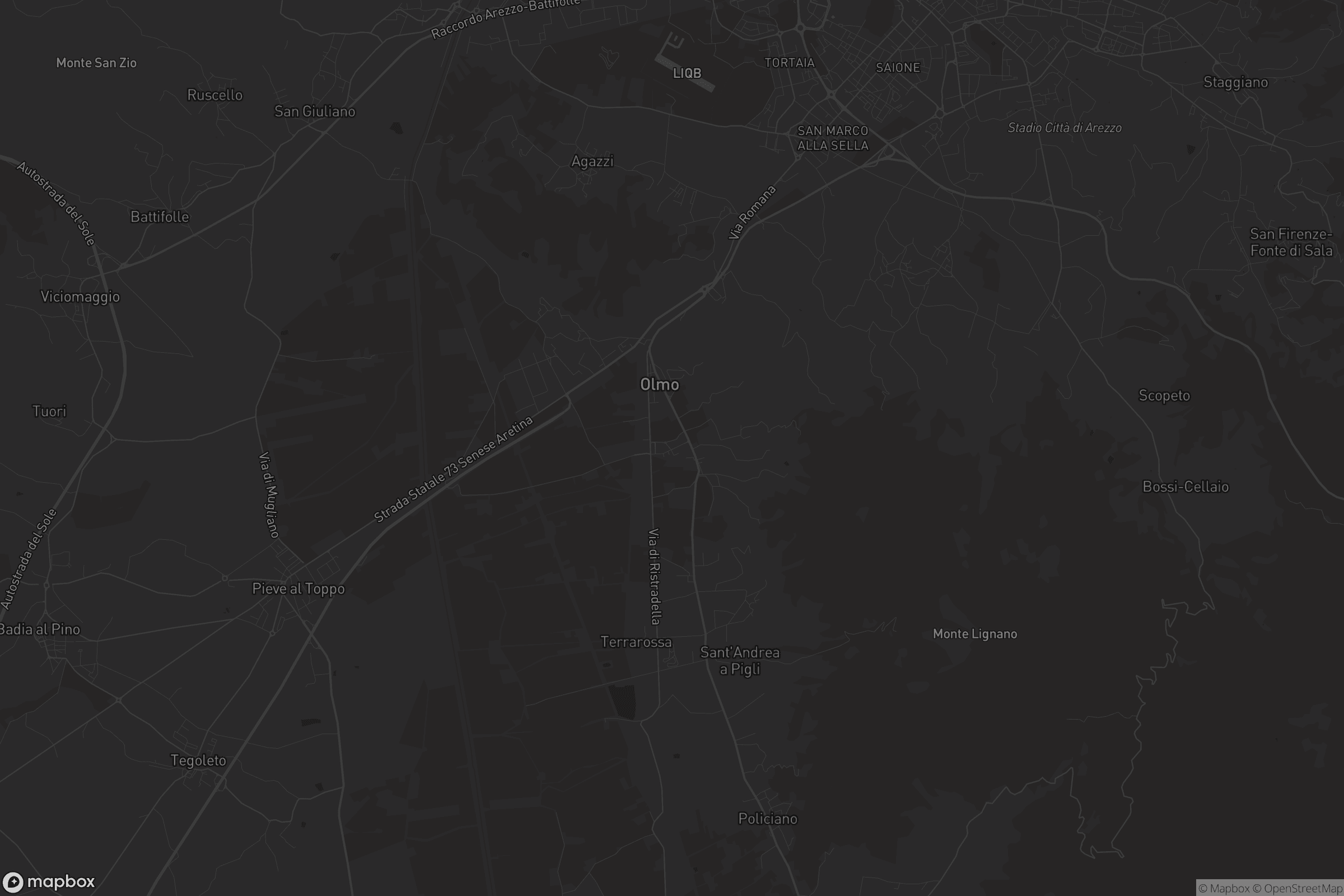 Mappa di Madonna di Mezzastrada