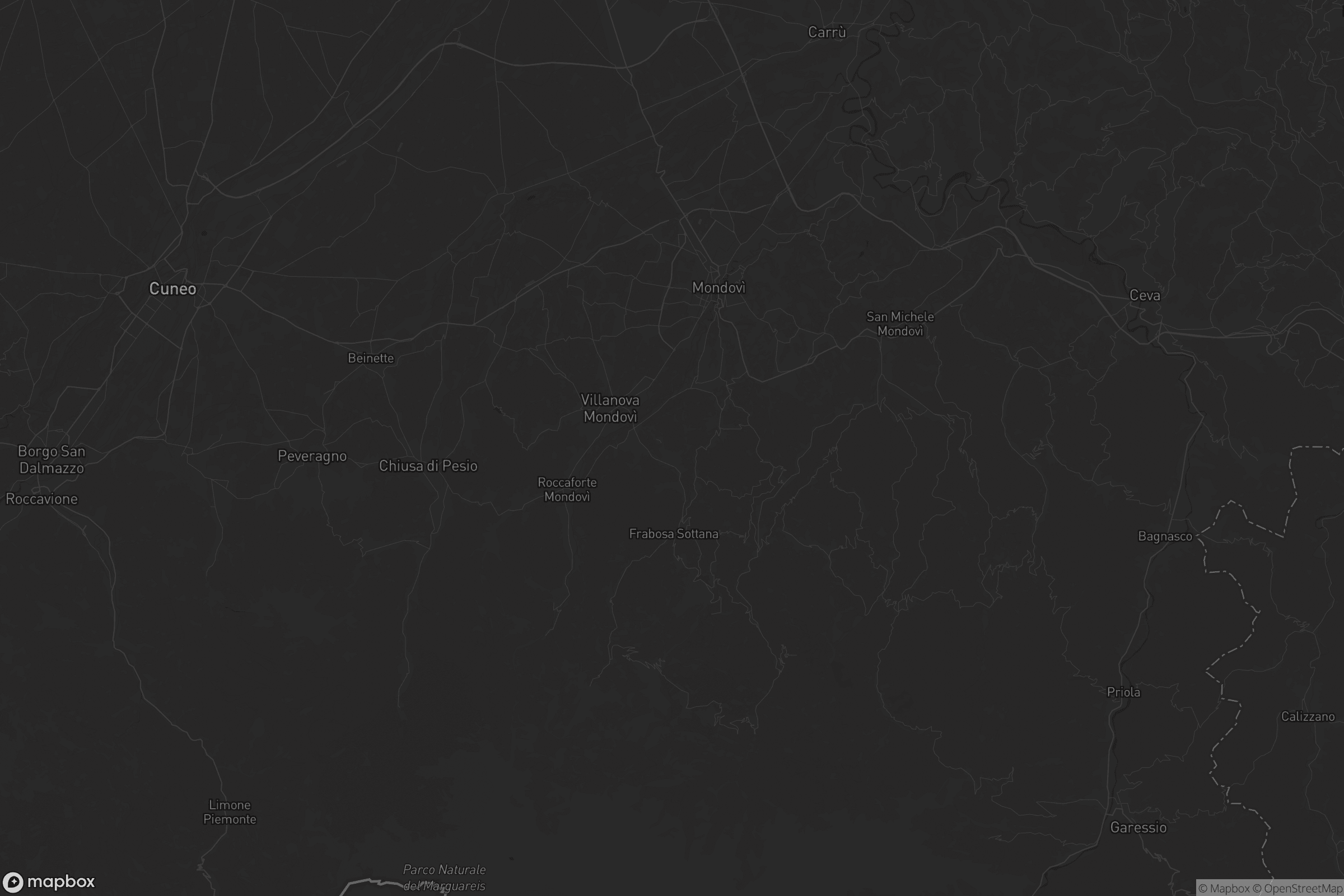 Mappa di Magliano Alpi