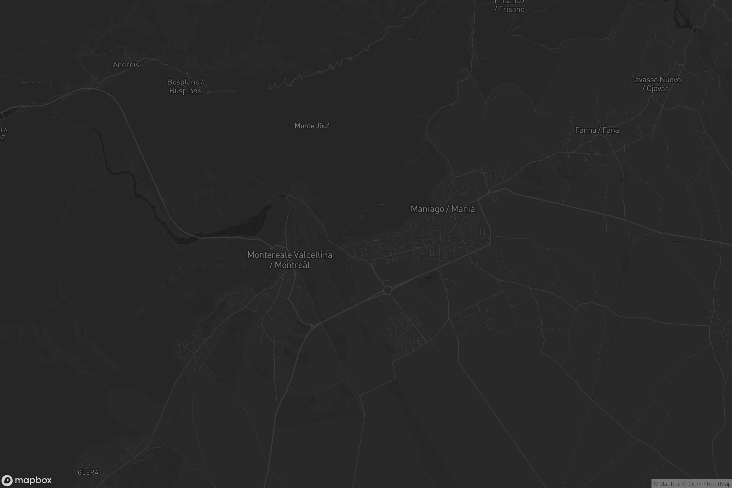 Mappa di Maniagolibero / Manià Livri