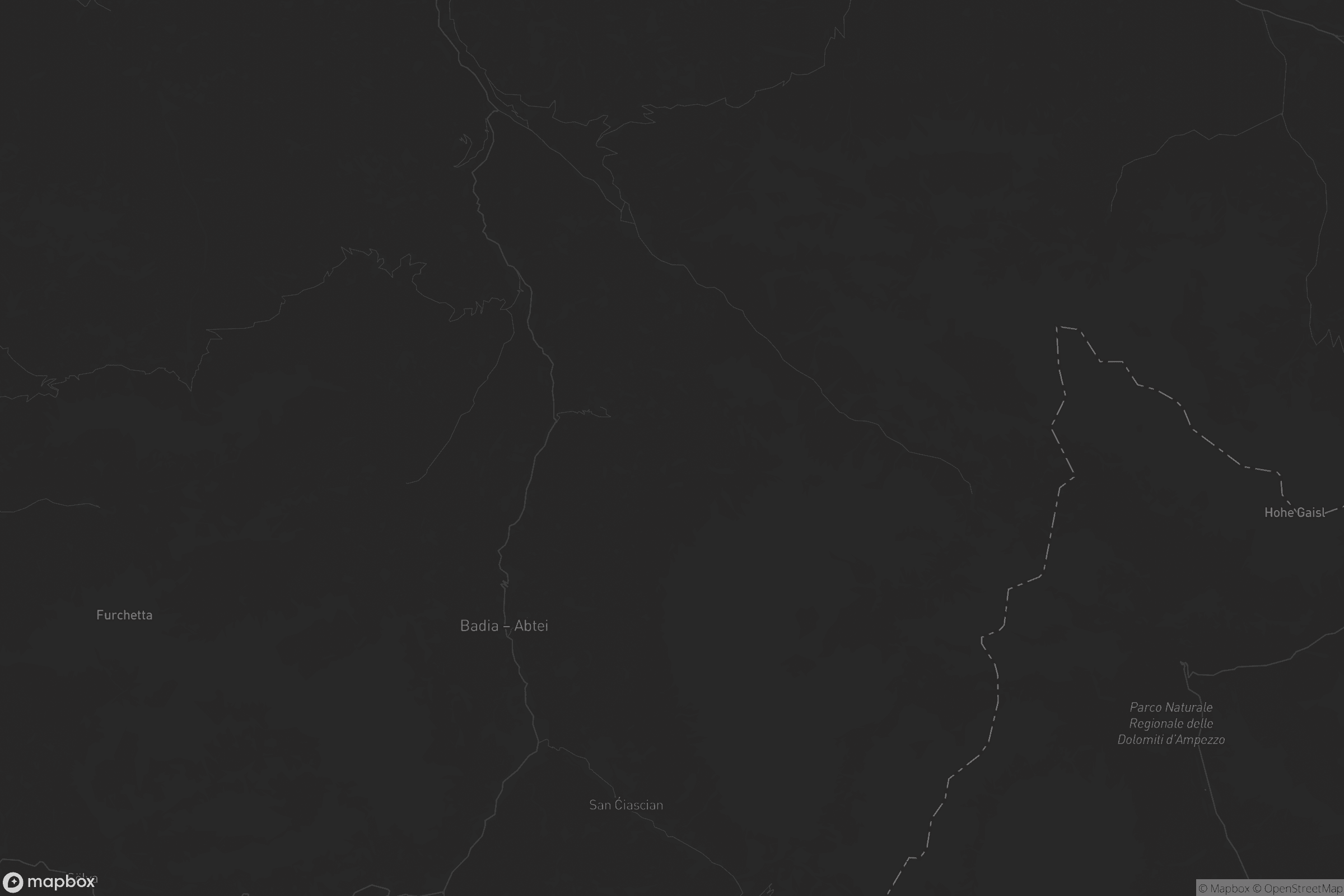 Mappa di Marèo - Enneberg - Marebbe