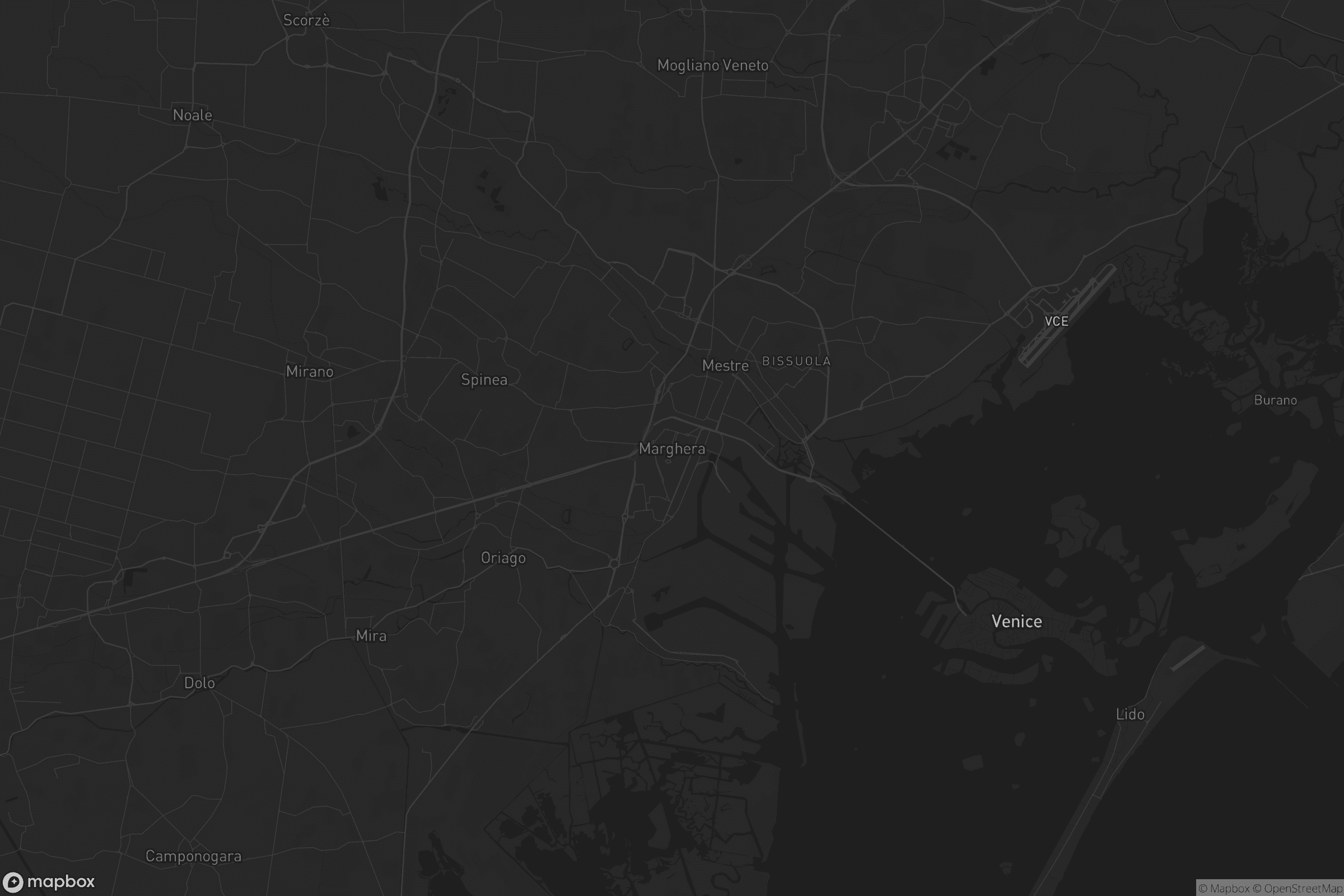 Mappa di Marghera