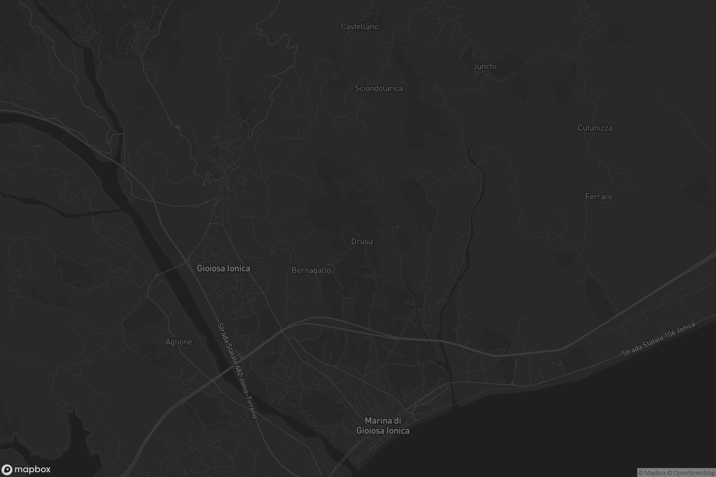 Mappa di Marina di Gioiosa Ionica