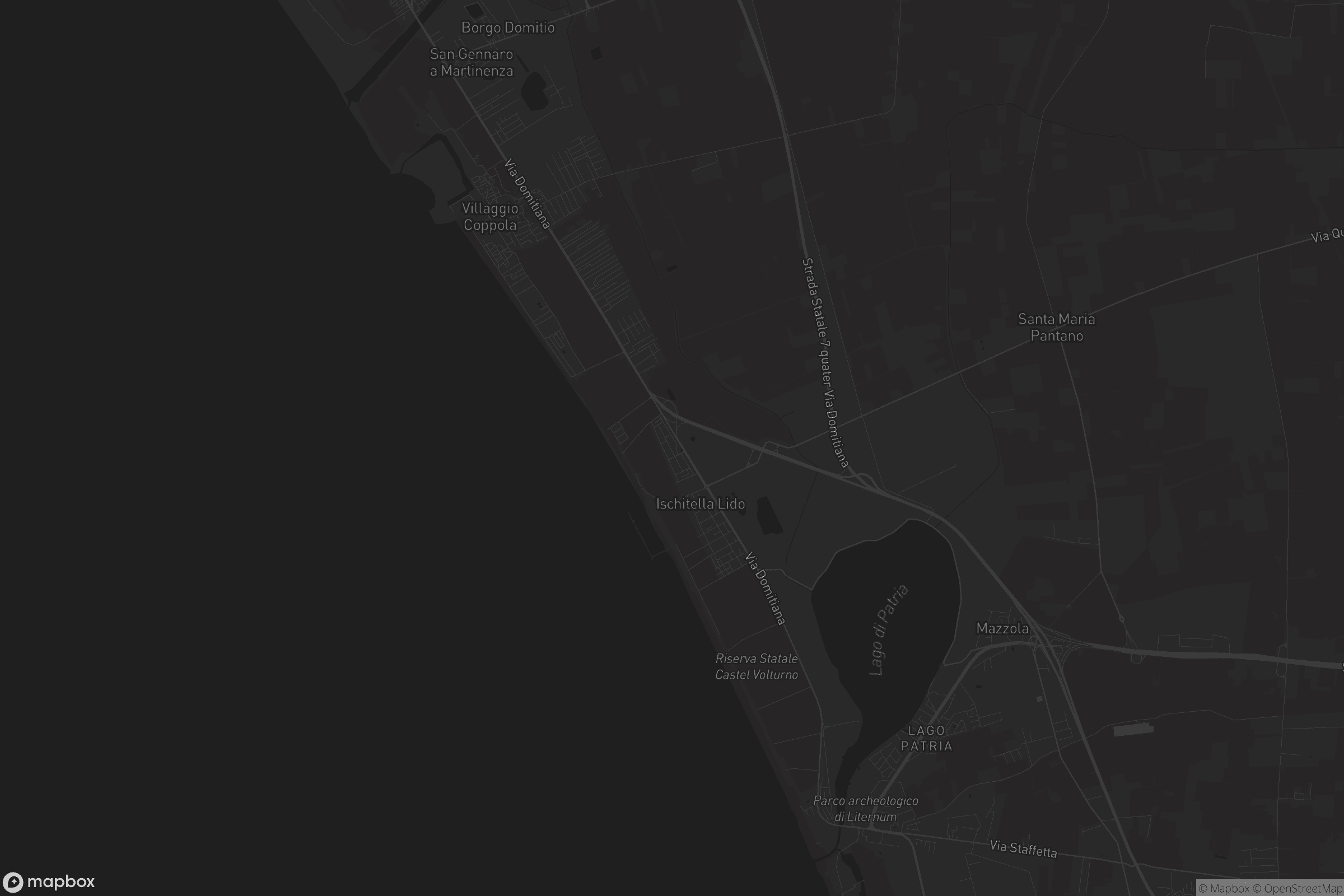 Mappa di Marina d'Ischitella