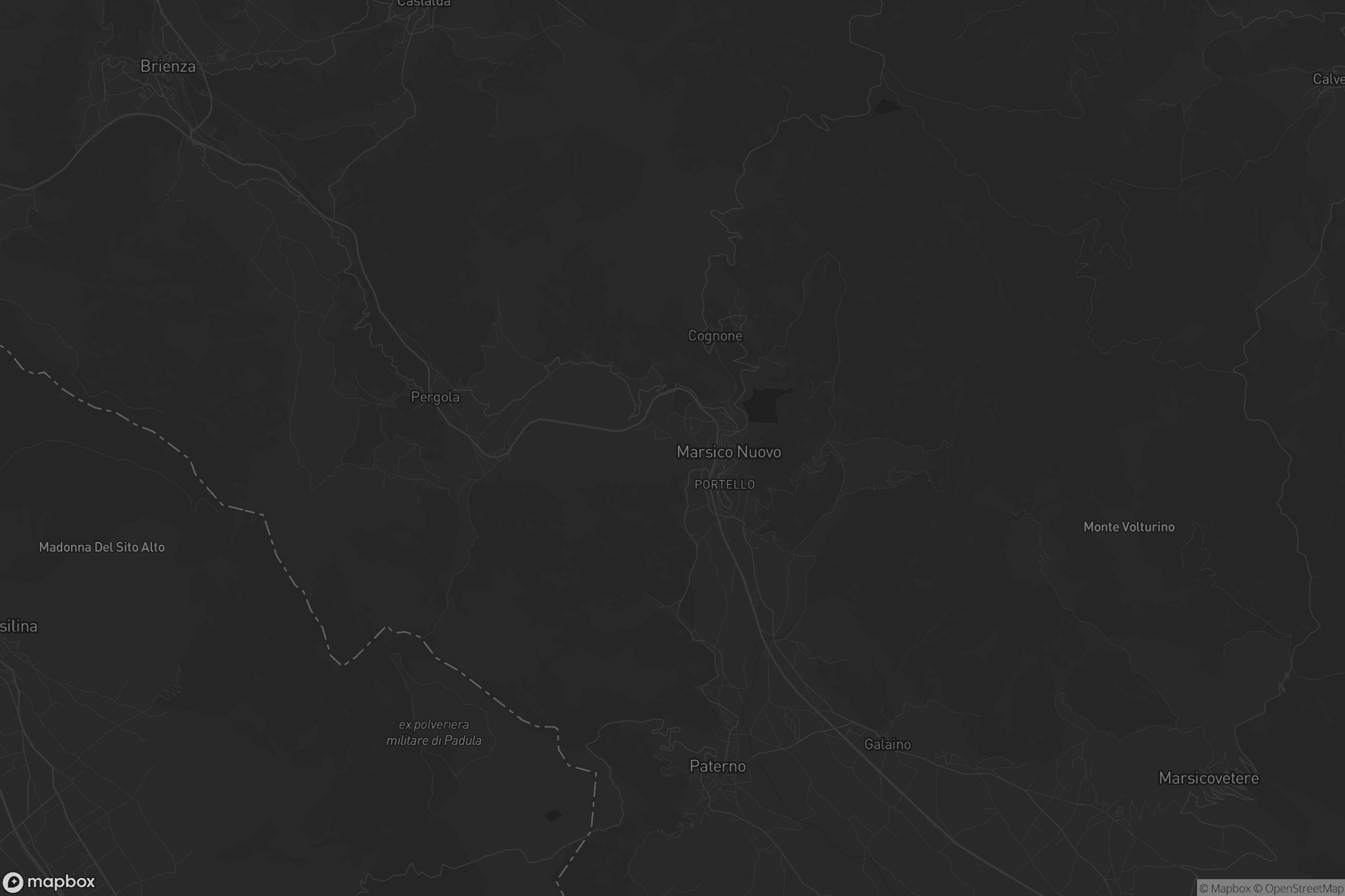 Mappa di Marsico Nuovo