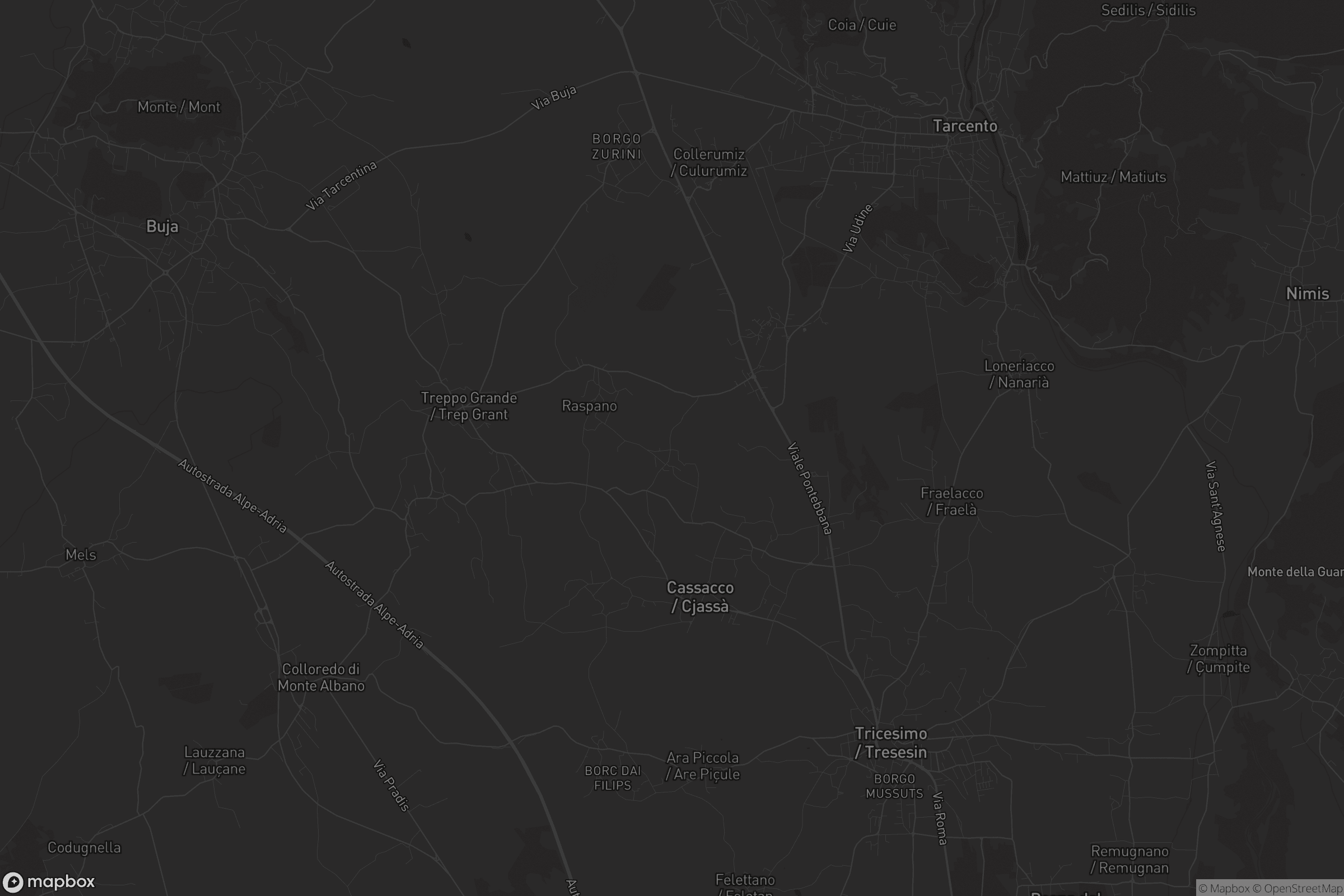 Mappa di Martinazzo / Martinaç