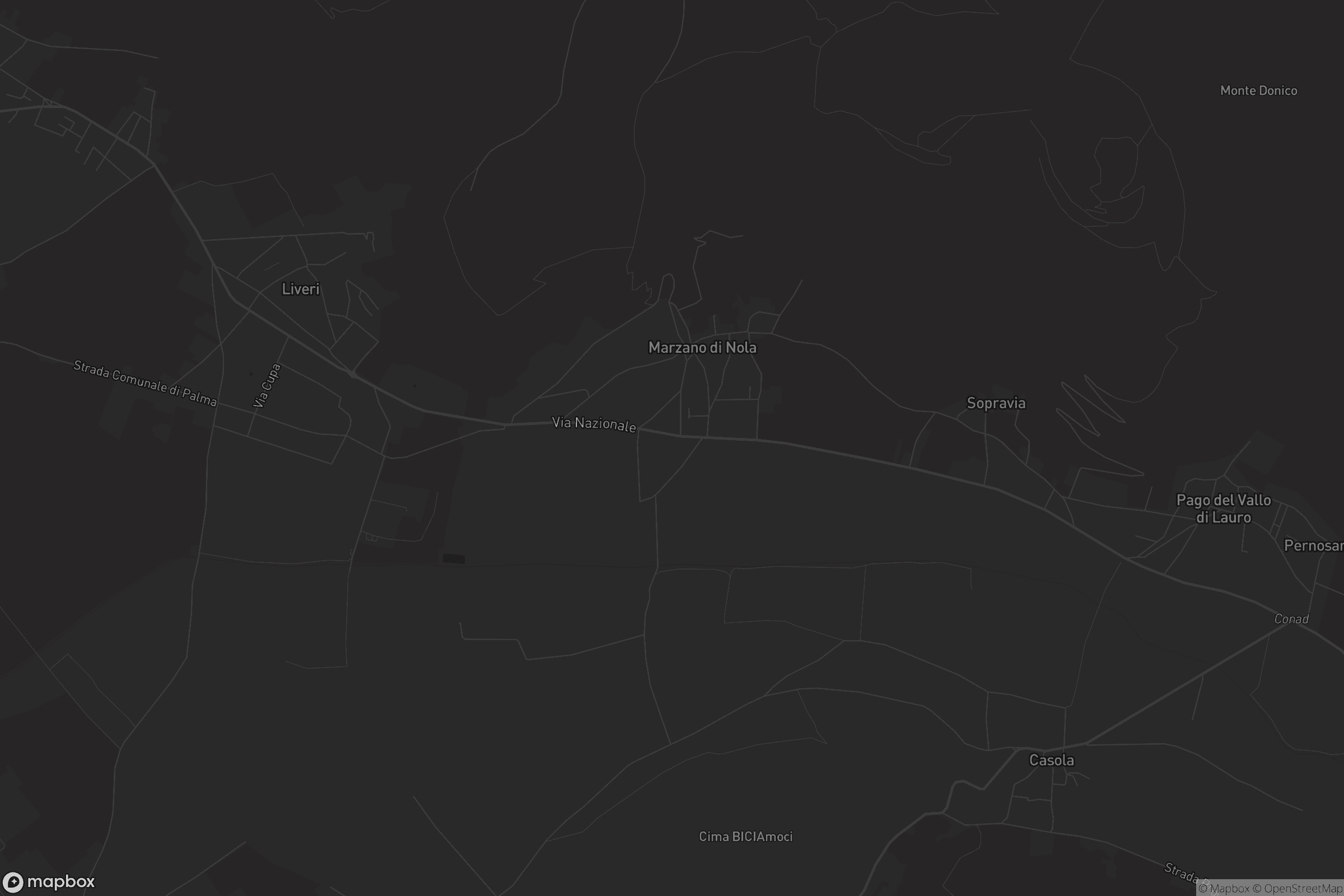 Mappa di Marzano di Nola