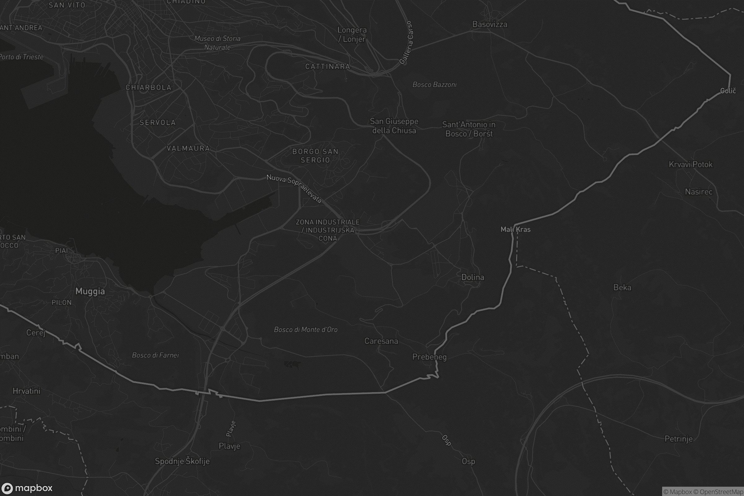 Mappa di Mattonaia / Krmenka