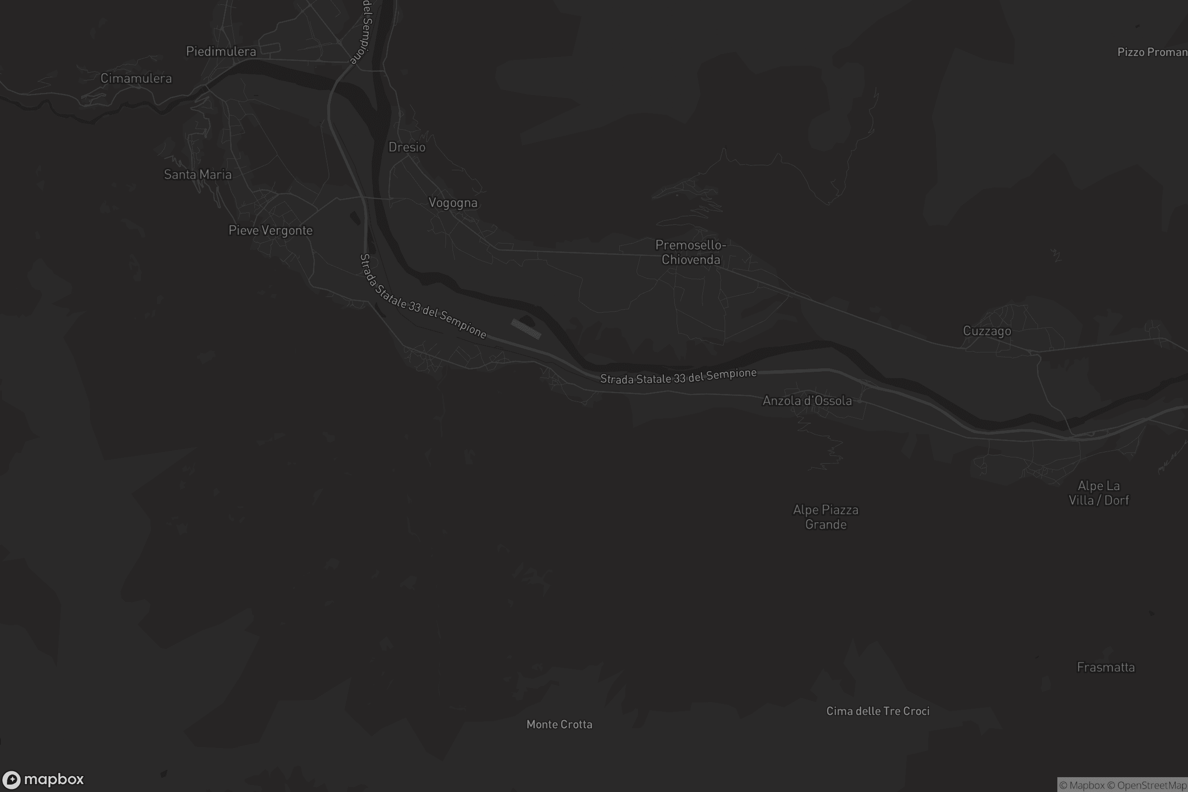 Mappa di Megolo Fondo