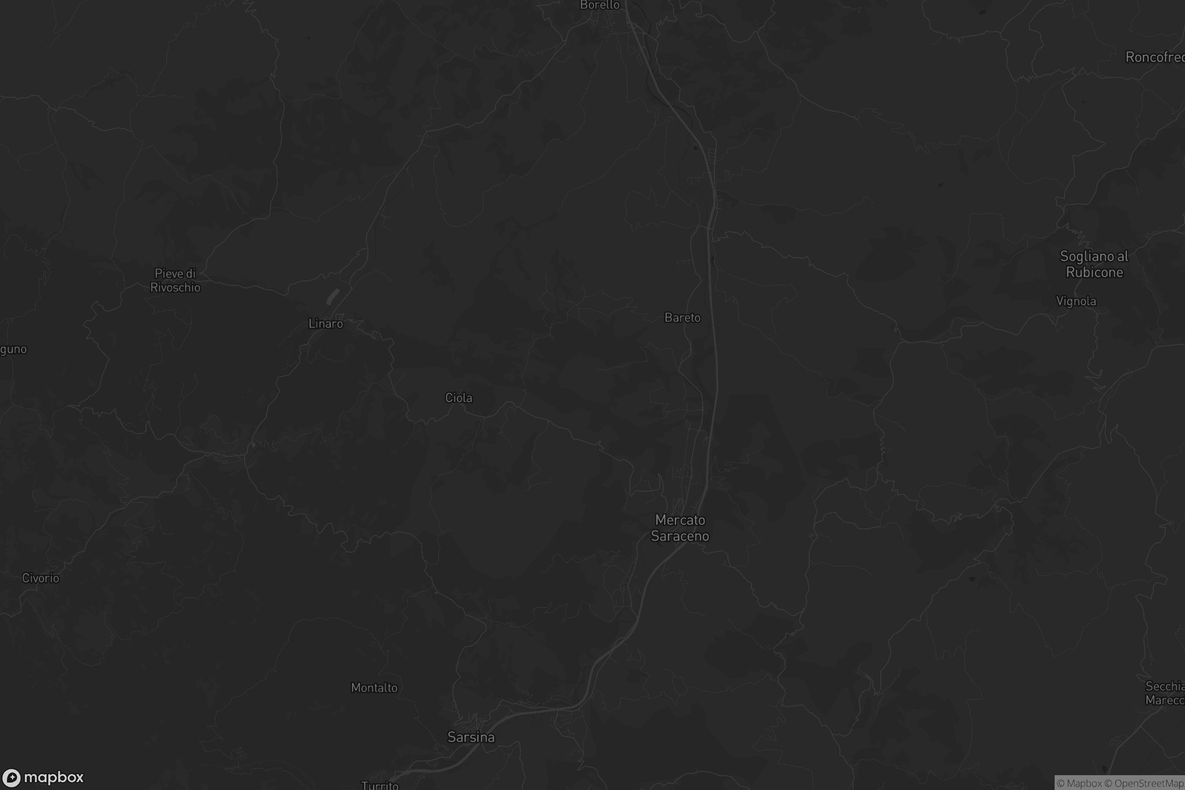 Mappa di Mercato Saraceno