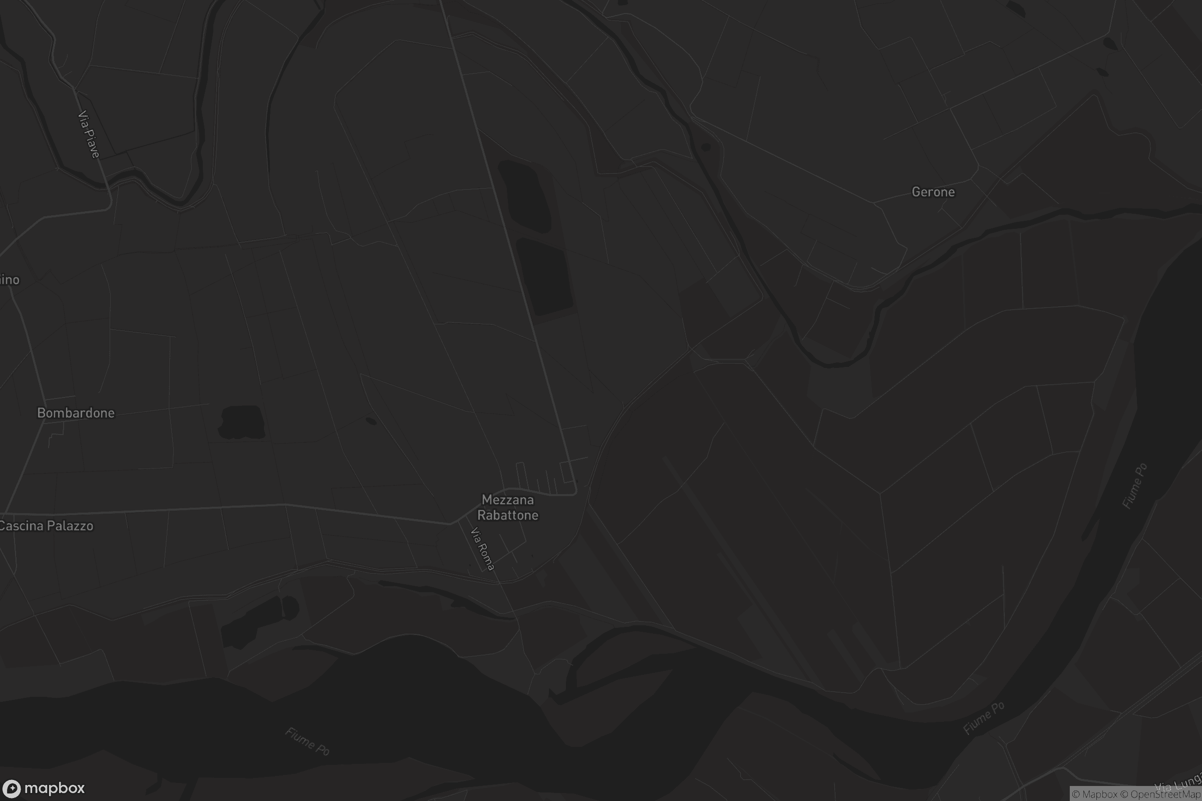 Mappa di Mezzana Rabattone