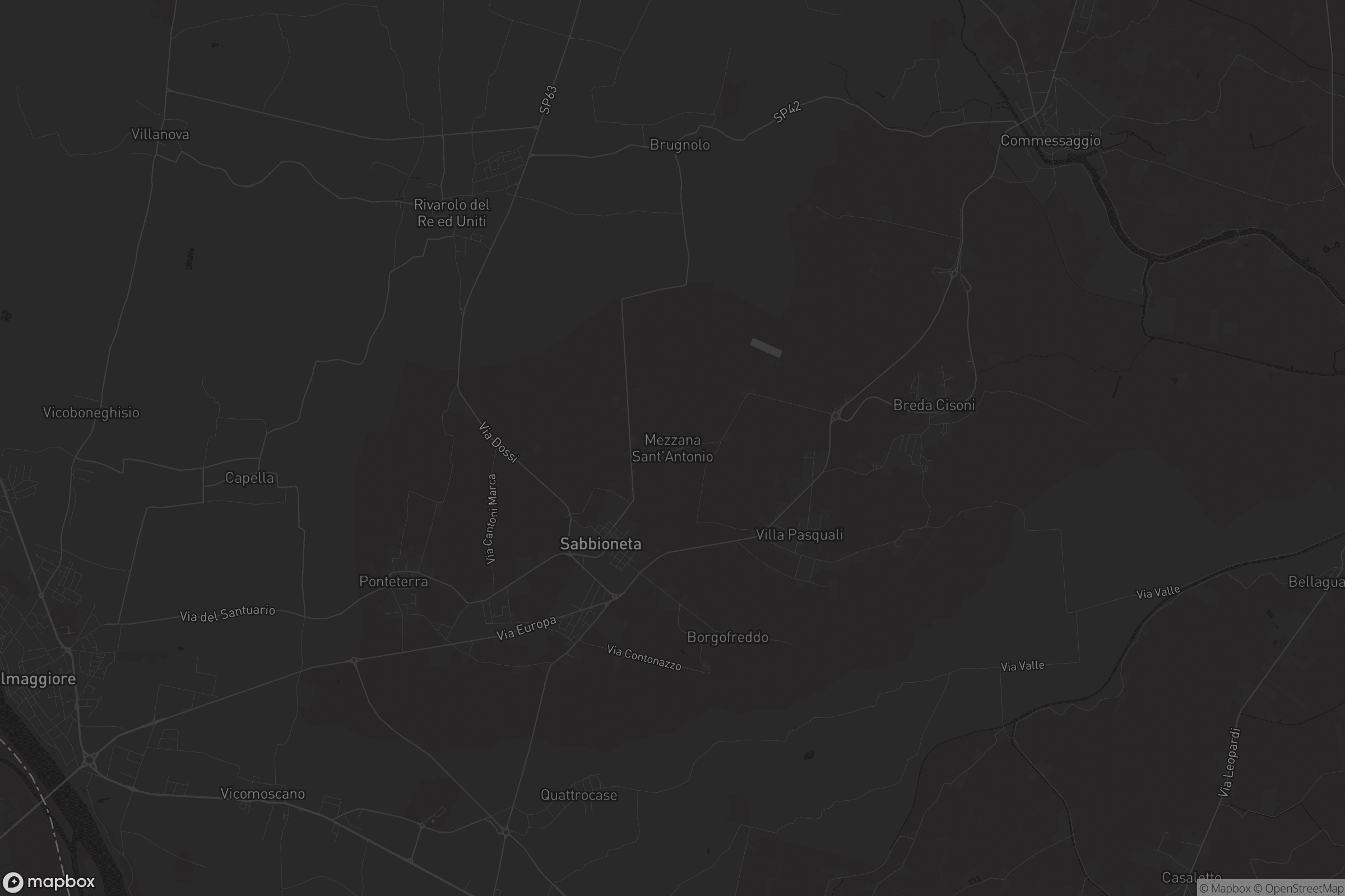 Mappa di Mezzana Sant'Antonio