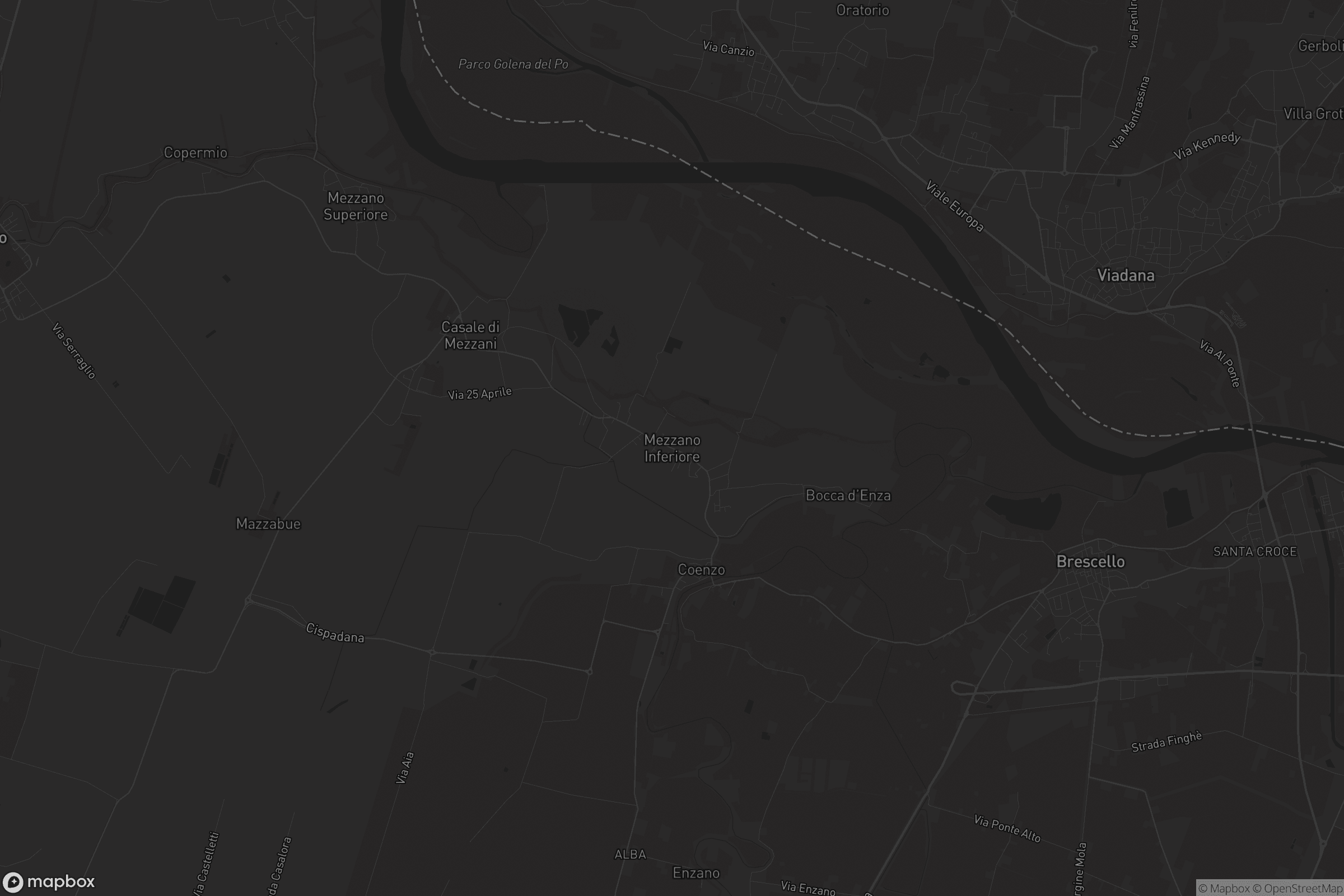 Mappa di Mezzano Inferiore