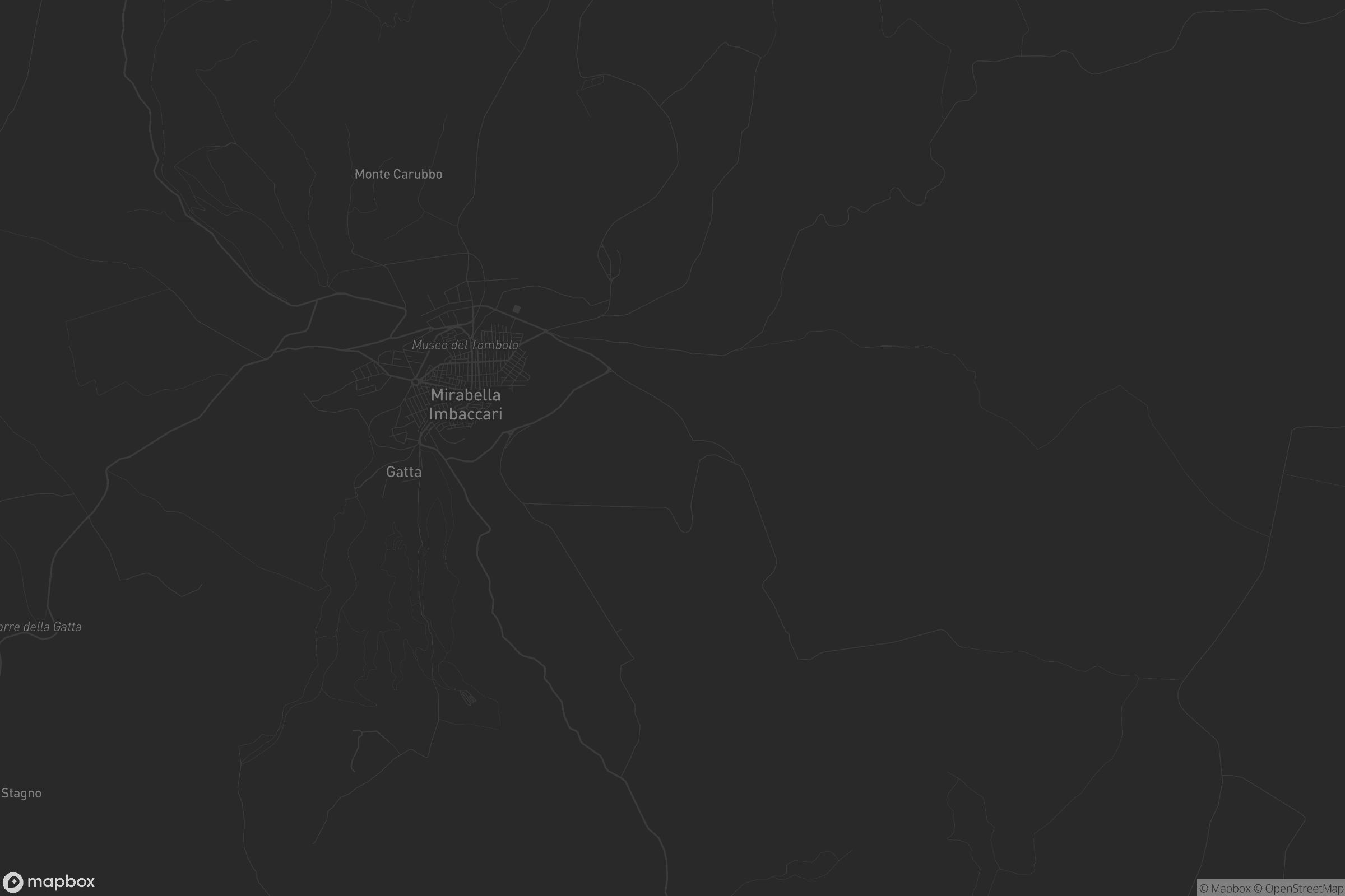 Mappa di Mirabella Imbaccari