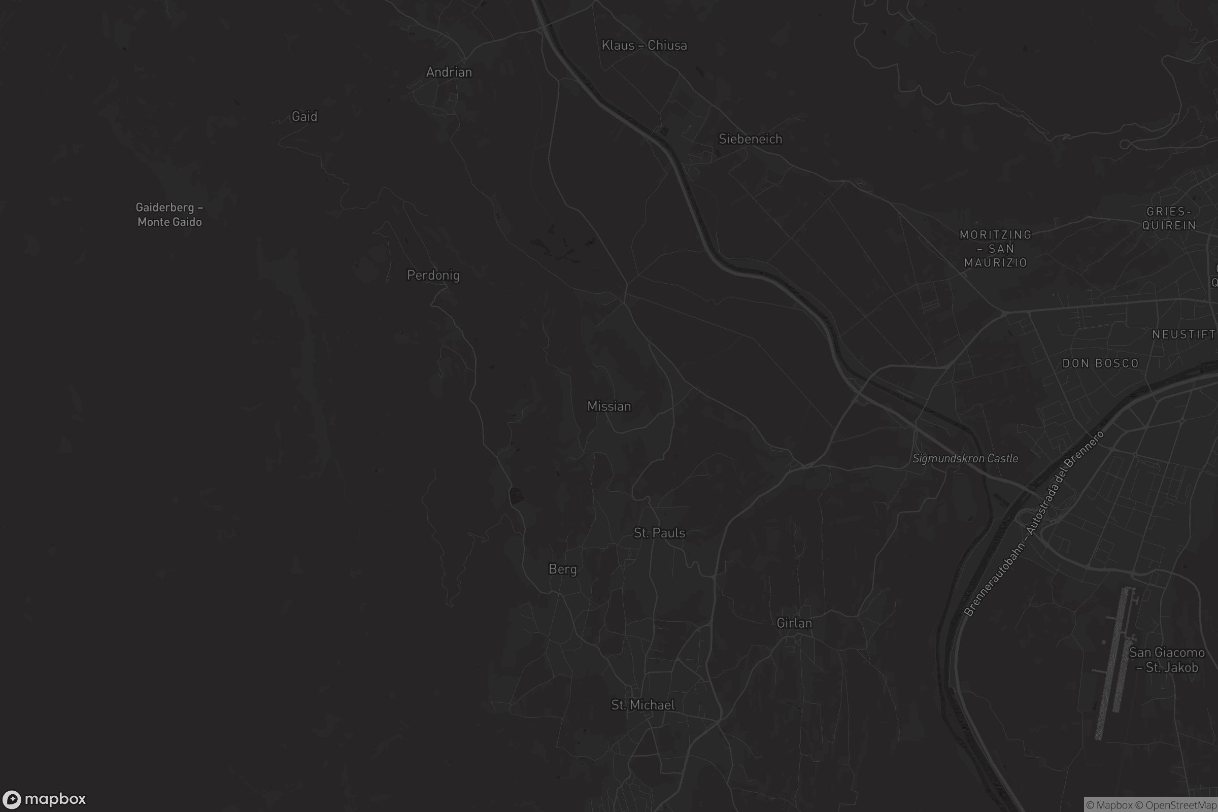 Mappa di Missian - Missiano