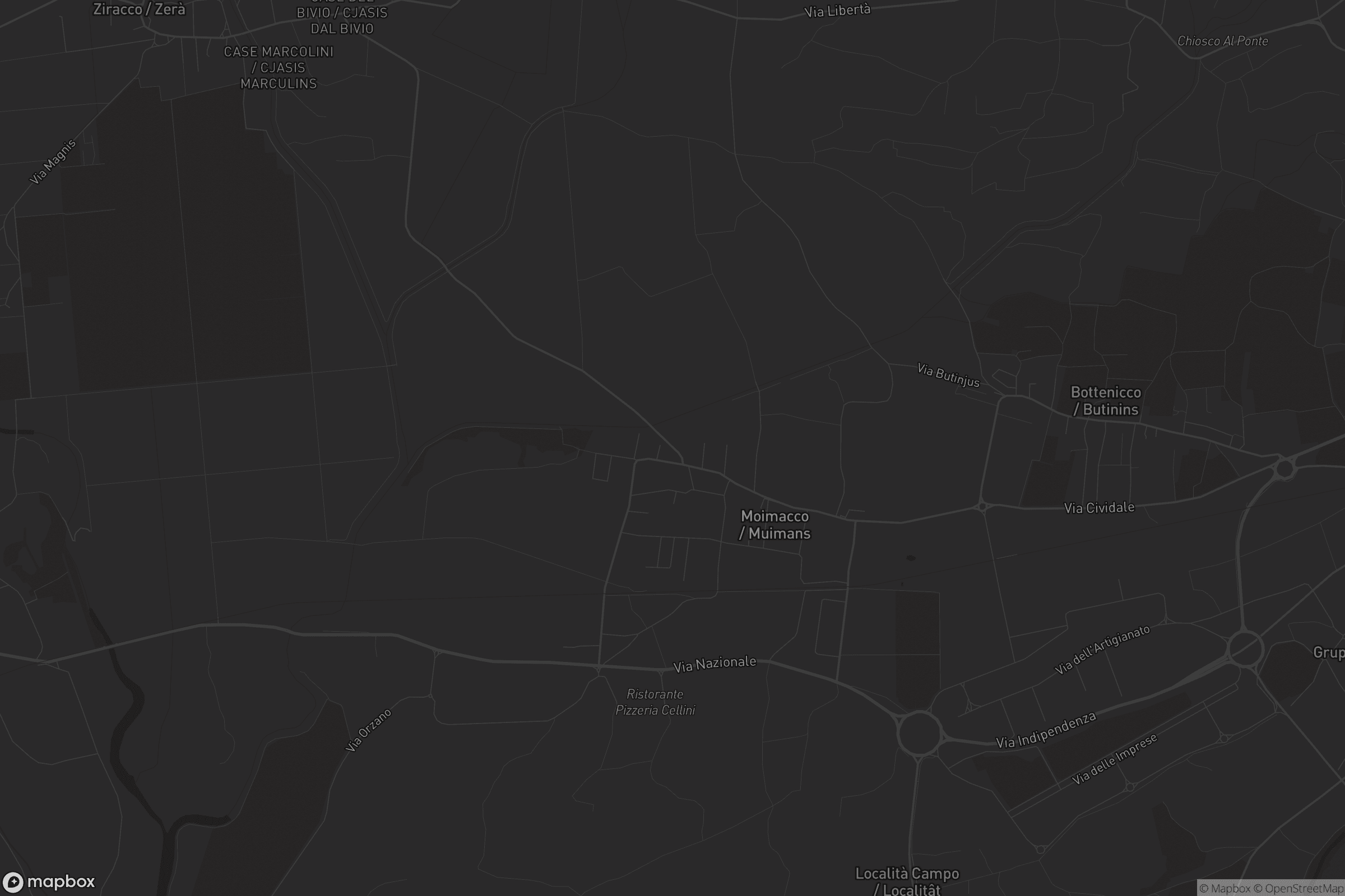 Mappa di Moimacco / Muimans