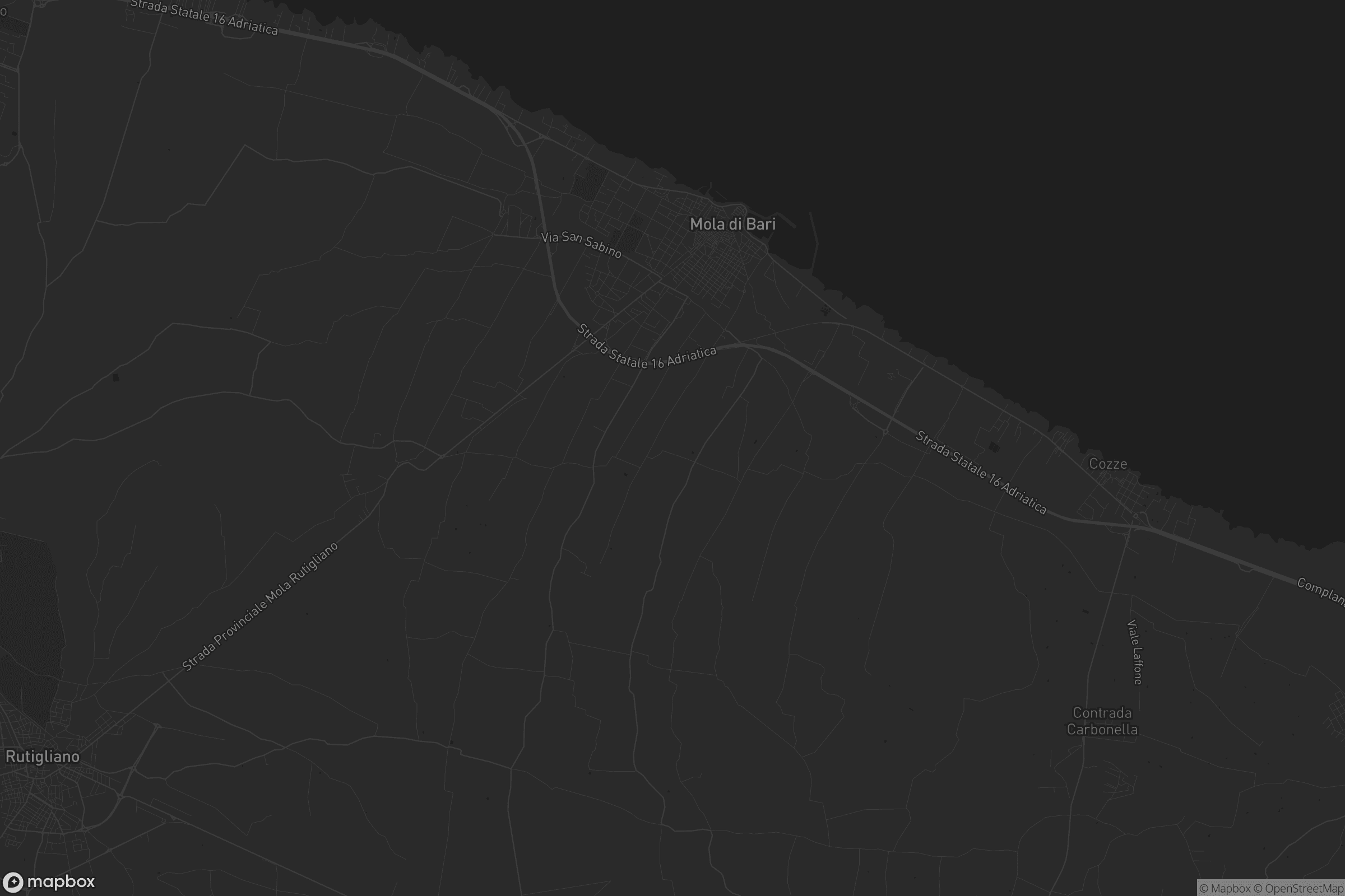 Mappa di Mola di Bari