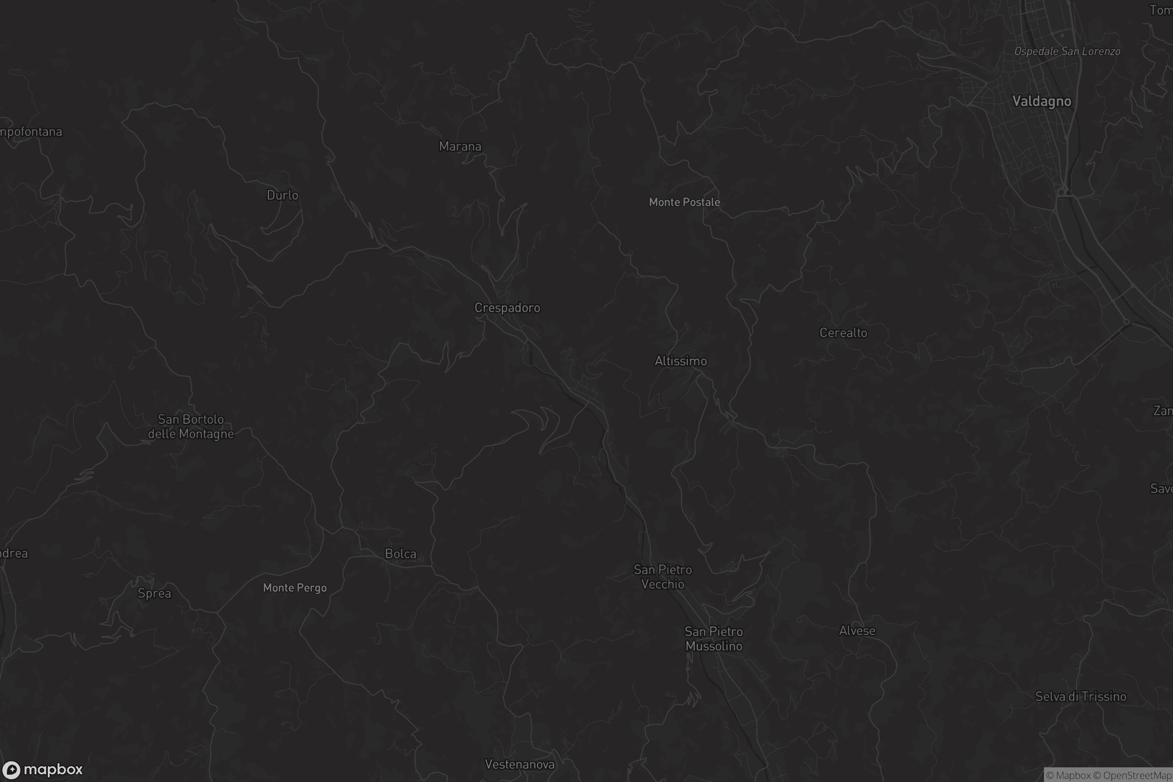 Mappa di Molino di Altissimo