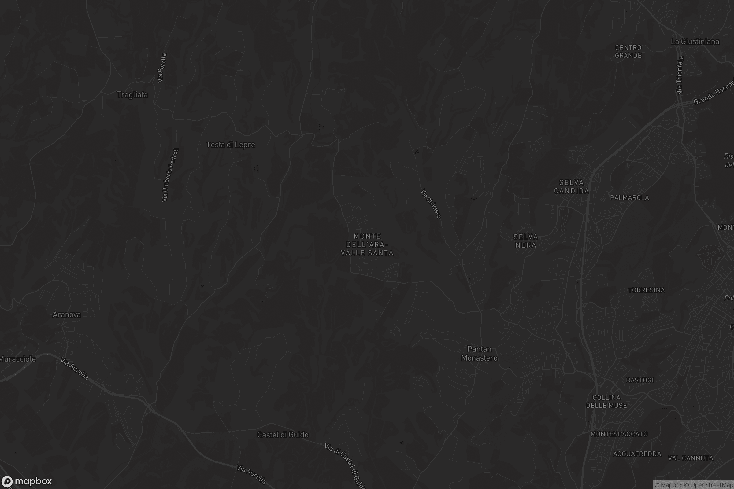 Mappa di Monte dell'Ara-Valle Santa