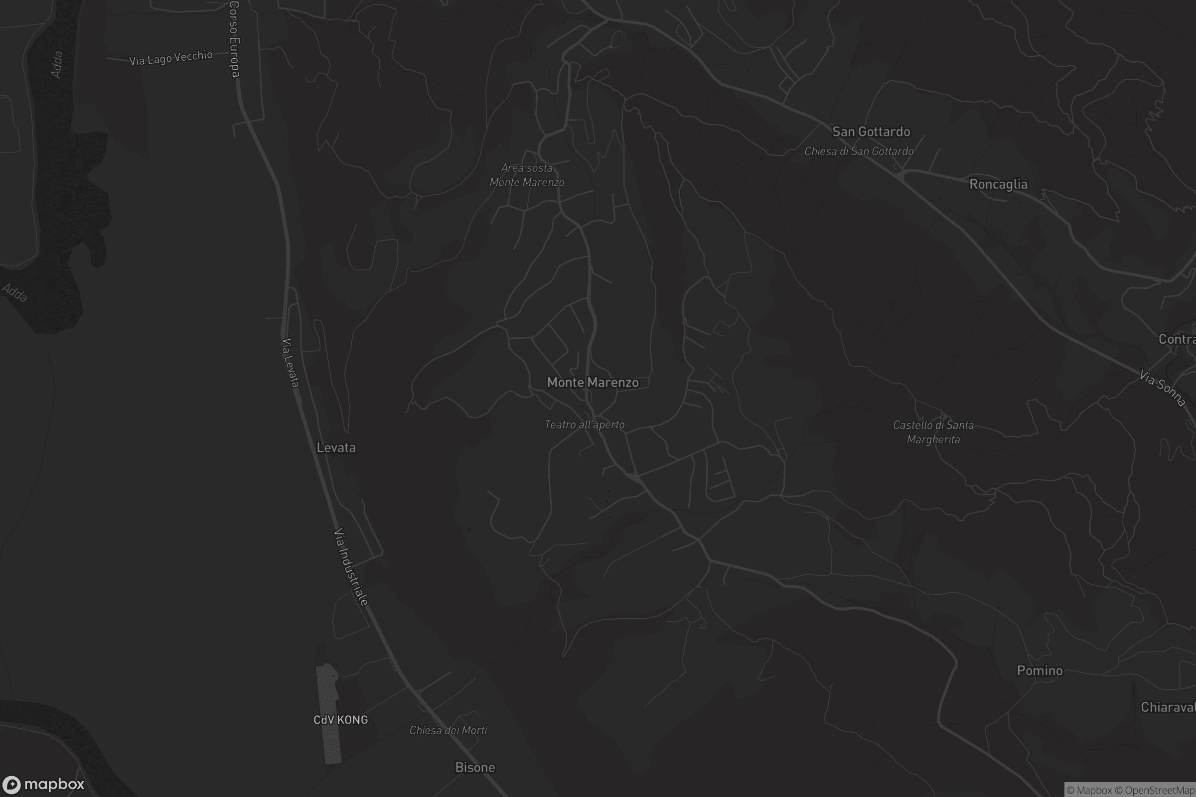 Mappa di Monte Marenzo