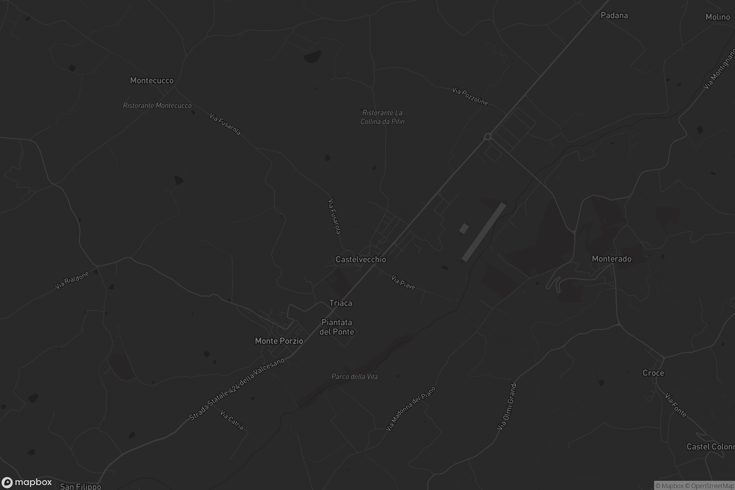 Mappa di Monte Porzio