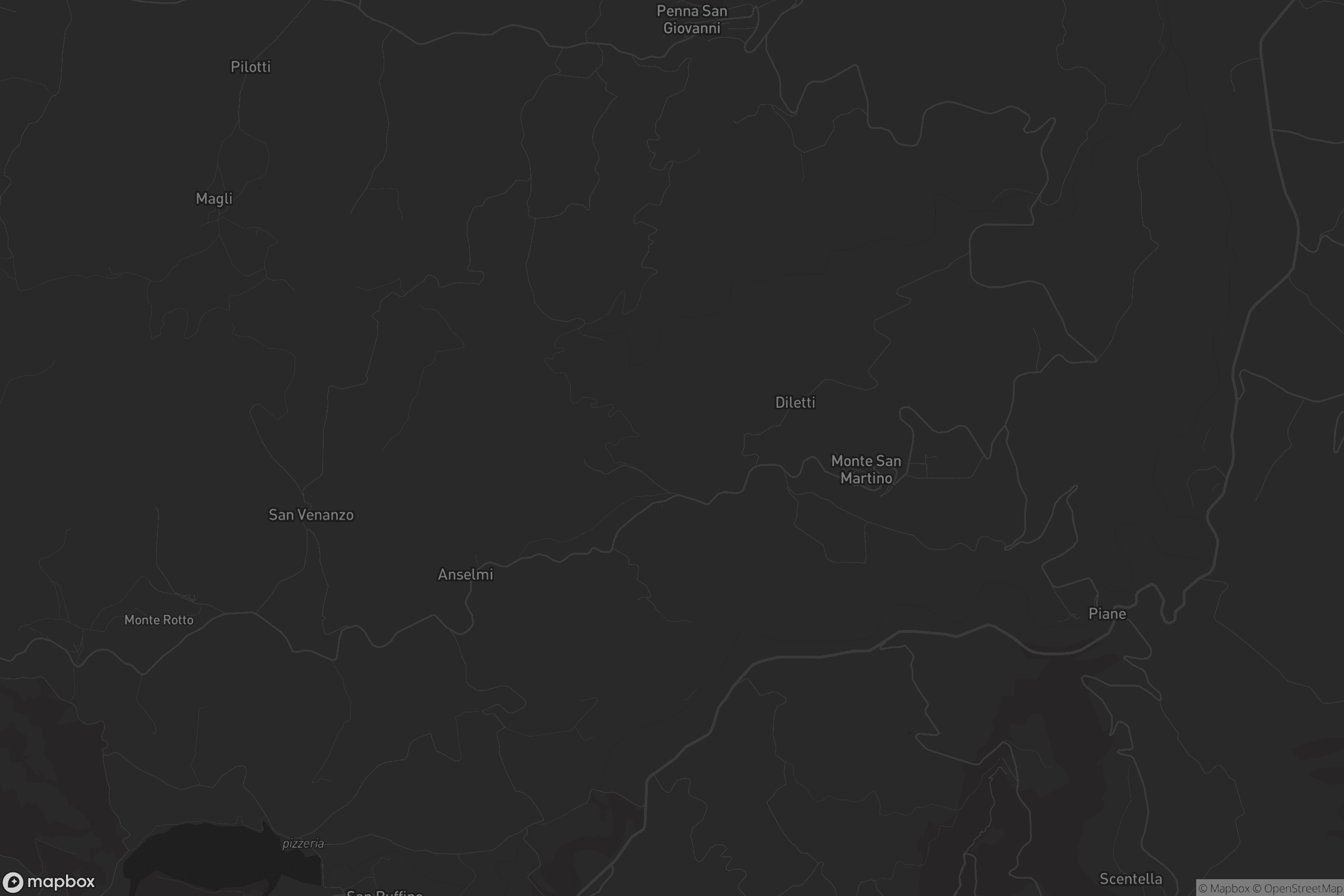 Mappa di Monte San Martino